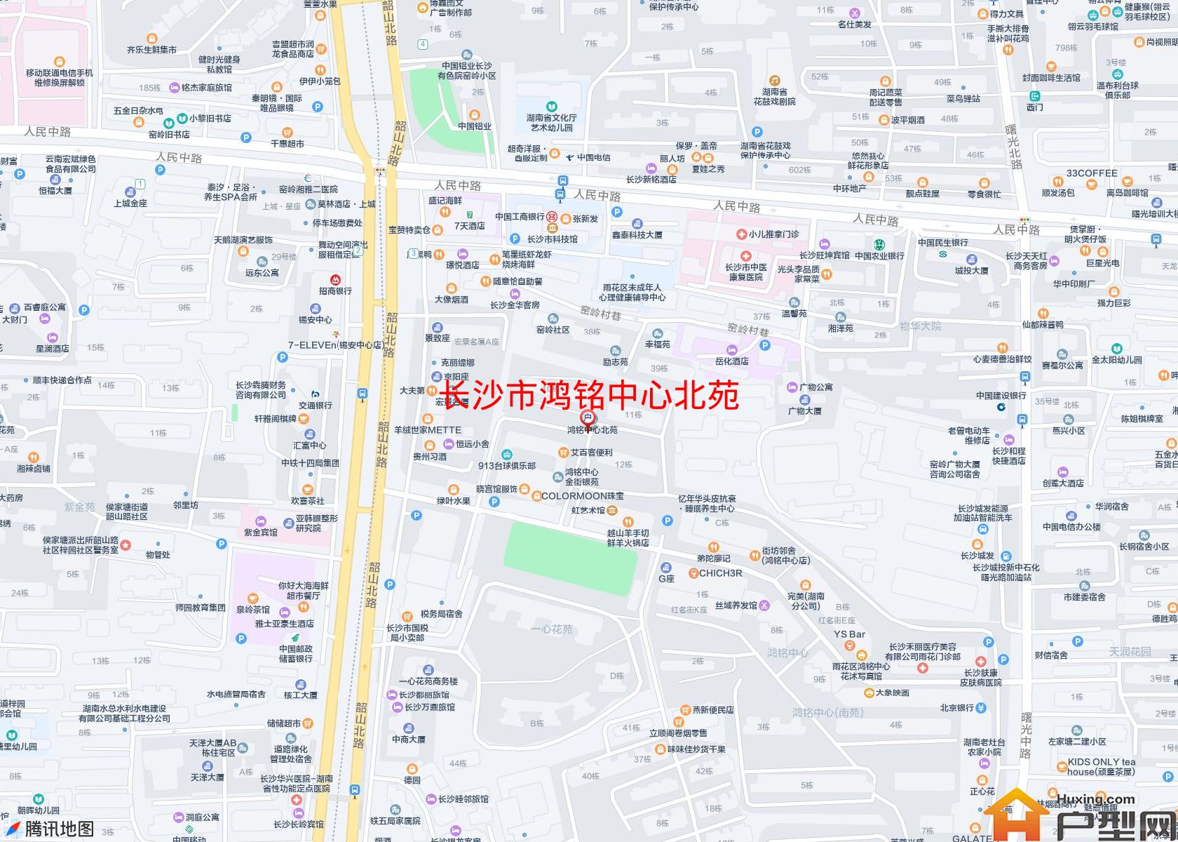 鸿铭中心北苑小区 - 户型网