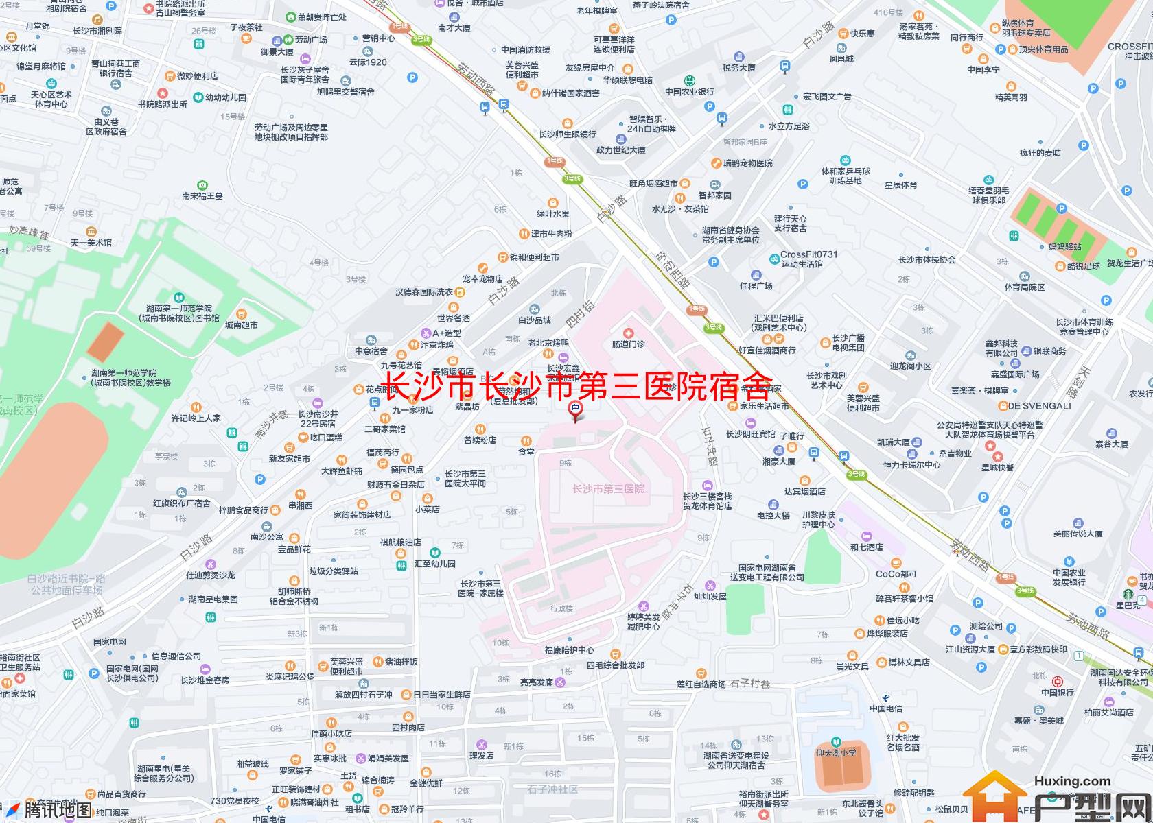 长沙市第三医院宿舍小区 - 户型网