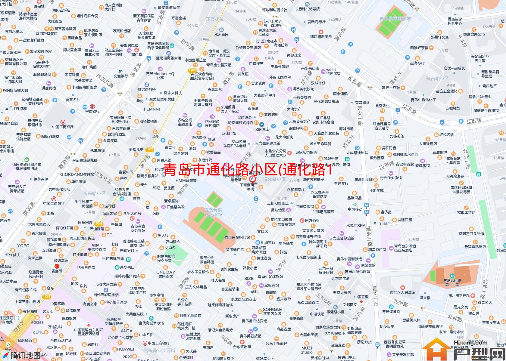 通化路小区(通化路1-45号)小区 - 户型网