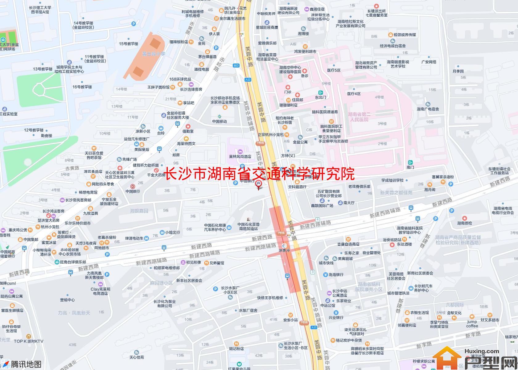 湖南省交通科学研究院宿舍小区 - 户型网