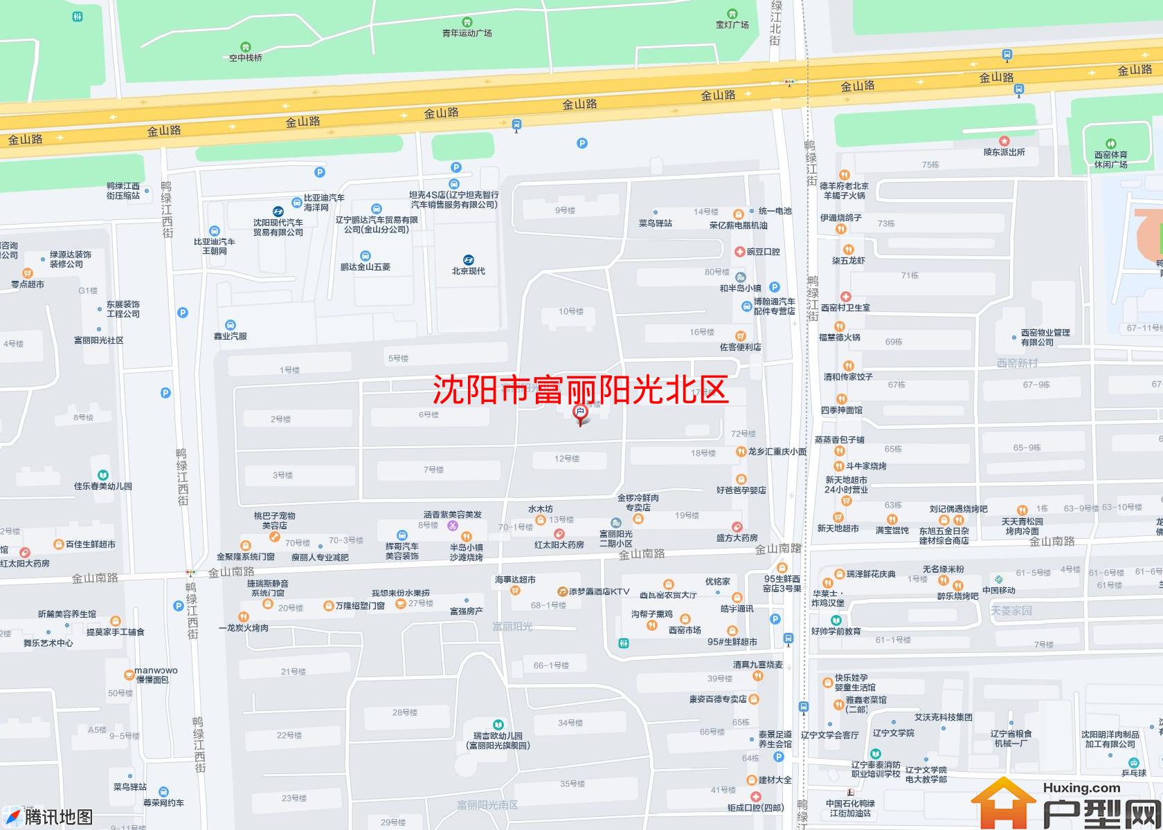 富丽阳光北区小区 - 户型网