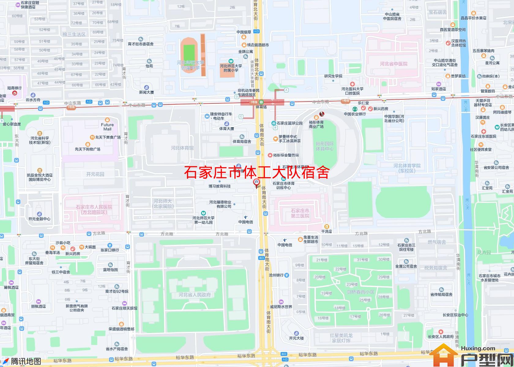 体工大队宿舍小区 - 户型网