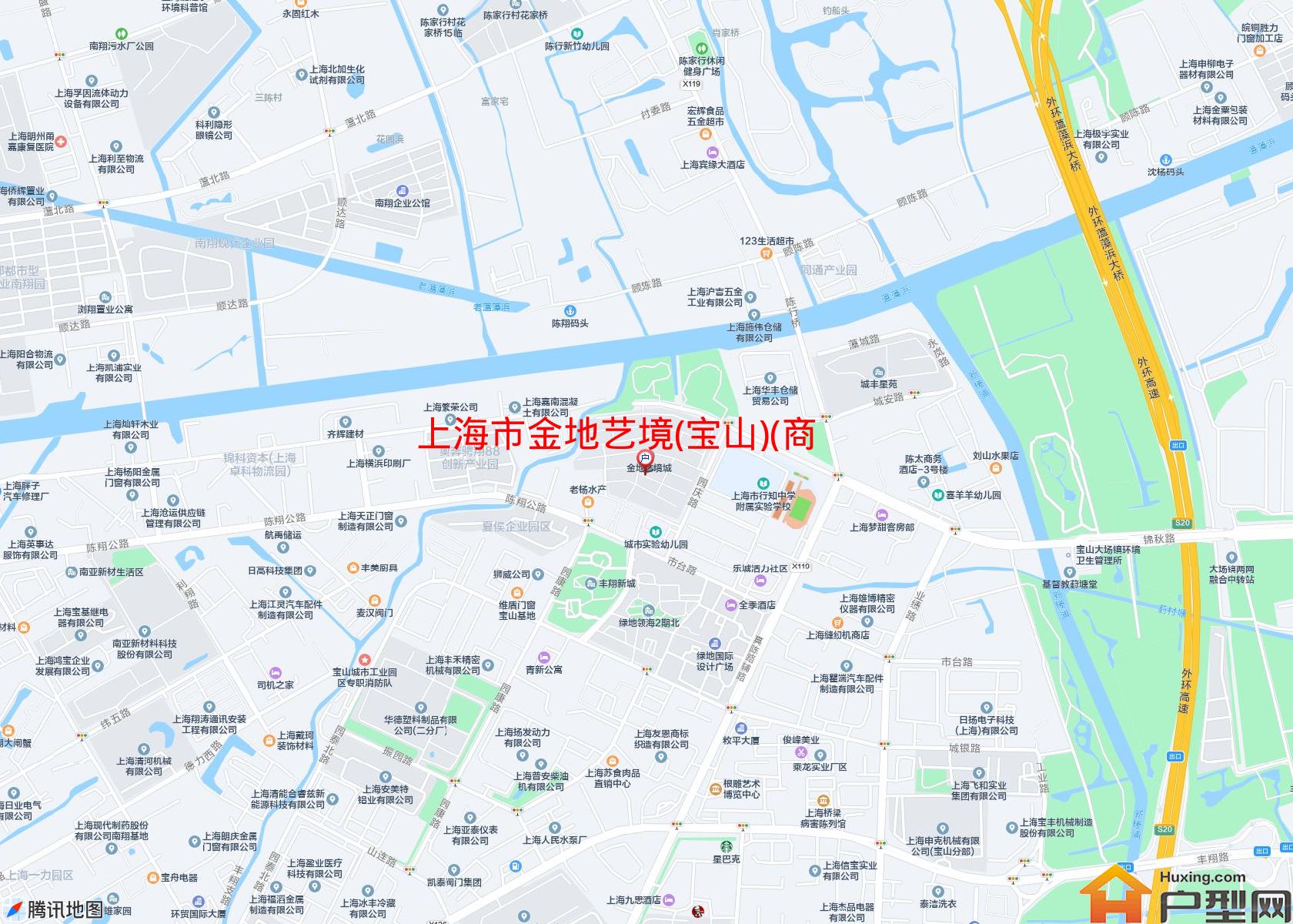 金地艺境(宝山)(商住楼)小区 - 户型网