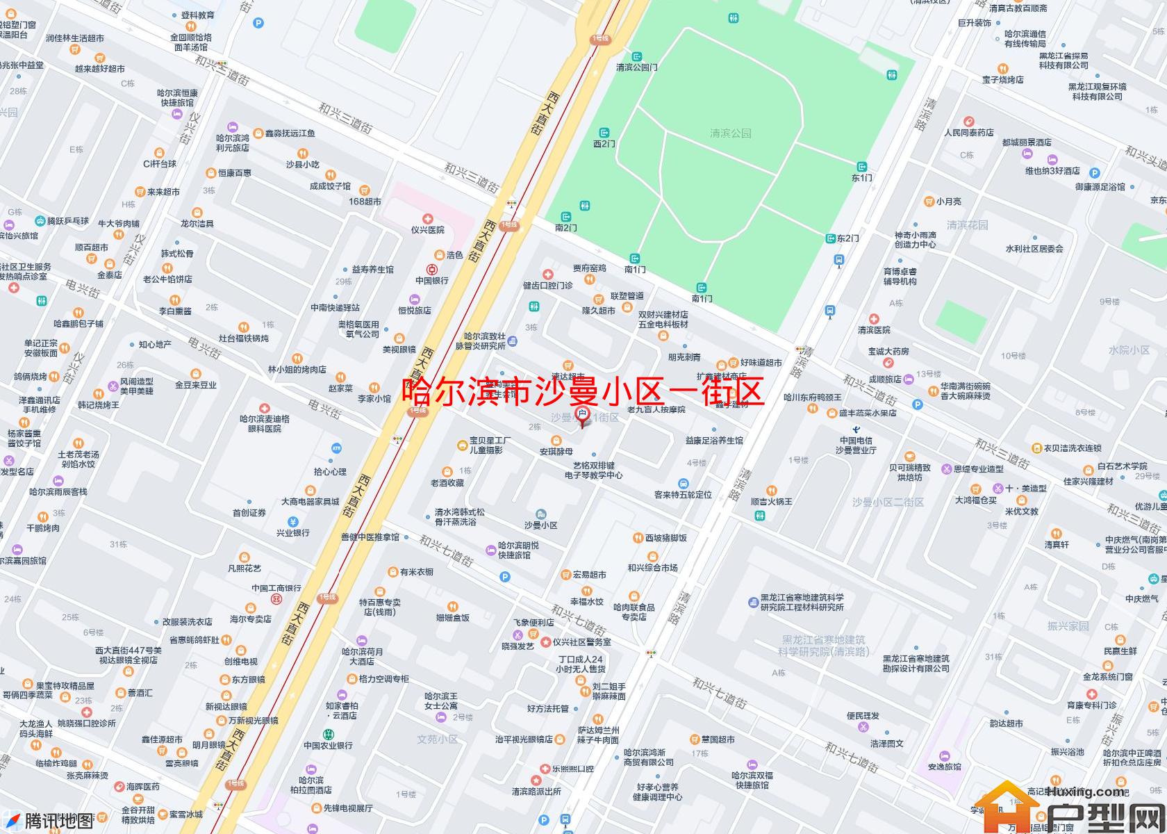 沙曼小区一街区小区 - 户型网