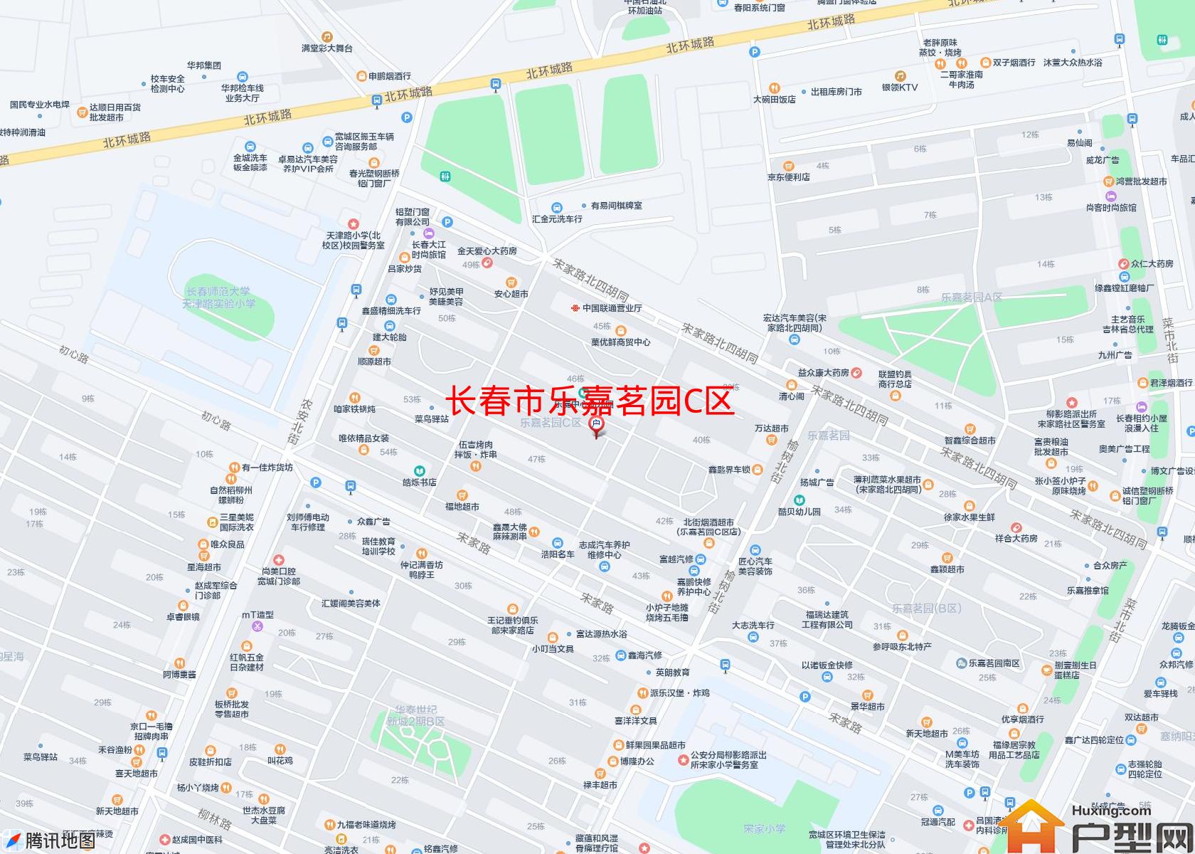 乐嘉茗园C区小区 - 户型网 乐嘉茗园C区小区 - 户型网