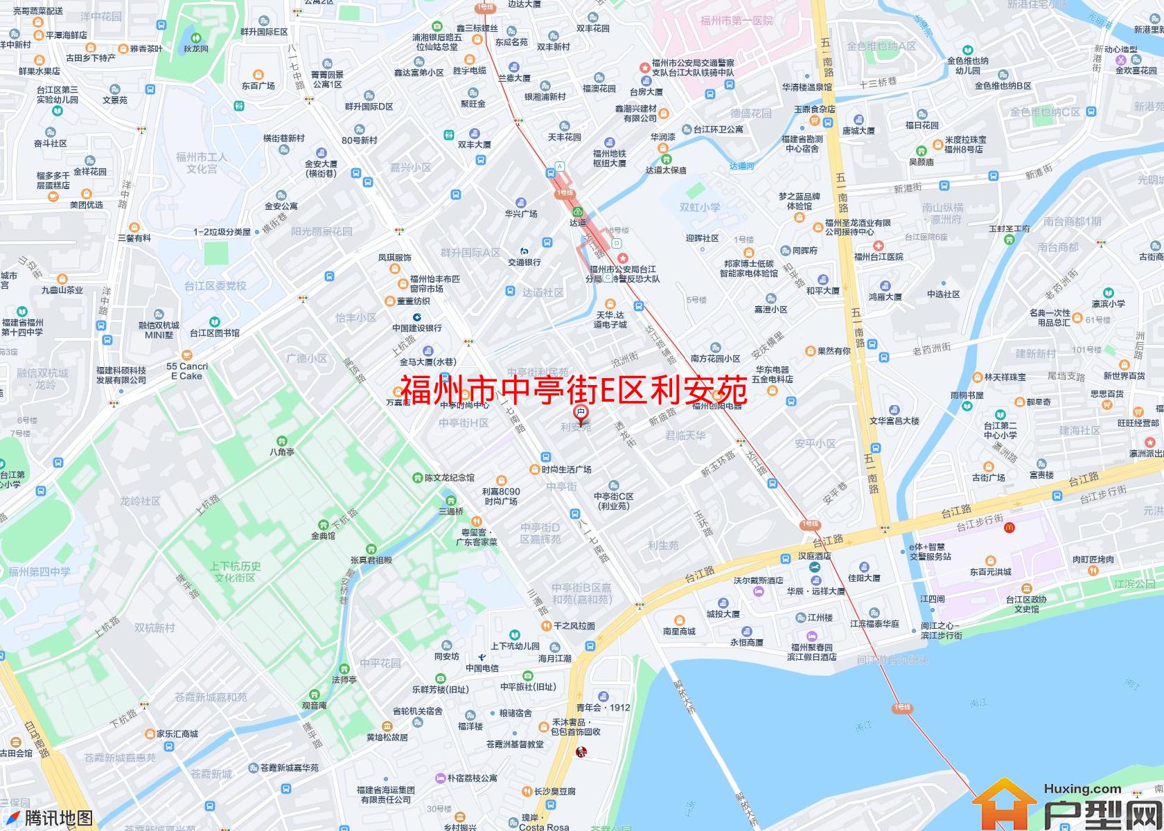 中亭街E区利安苑小区 - 户型网