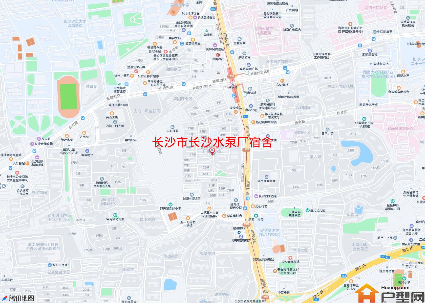 长沙水泵厂宿舍小区 - 户型网