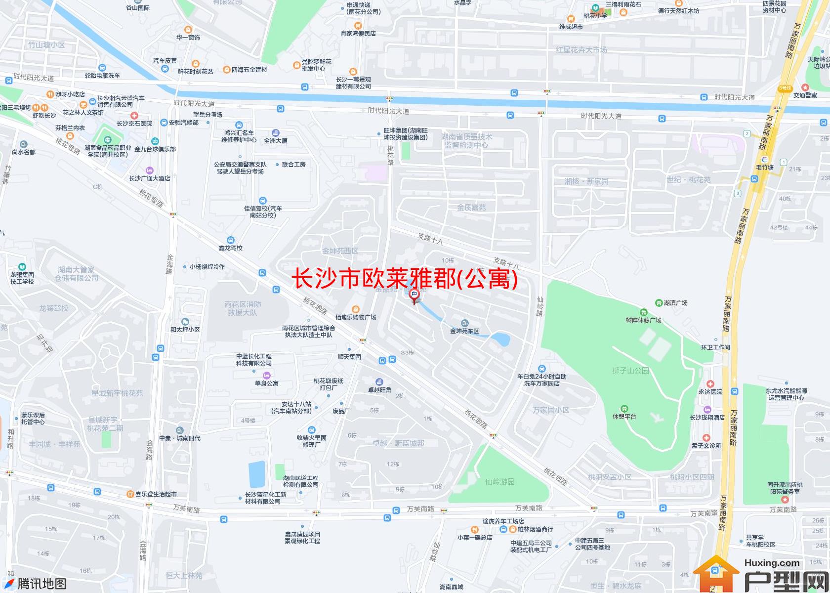 欧莱雅郡(公寓)小区 - 户型网