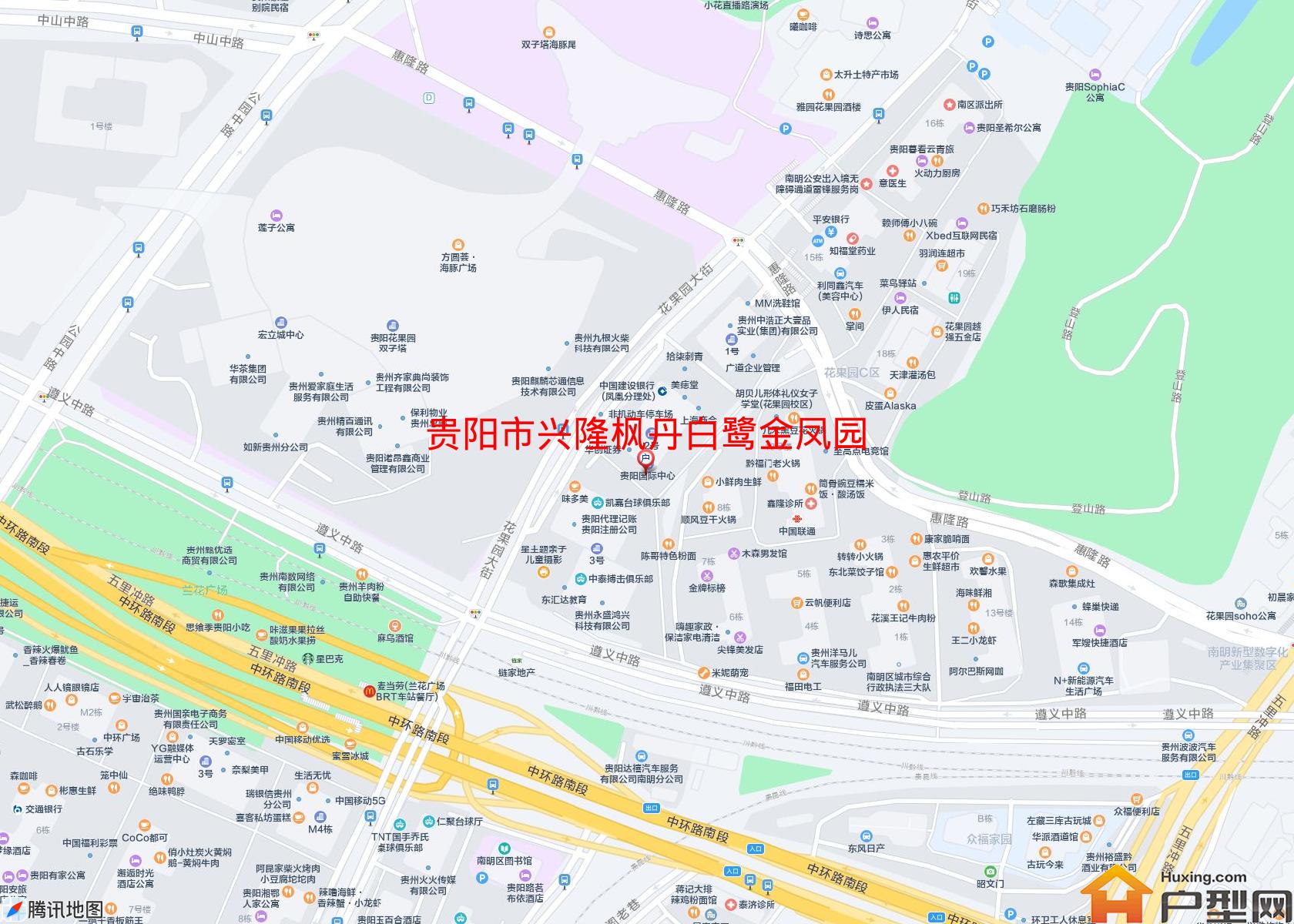 兴隆枫丹白鹭金凤园小区 - 户型网