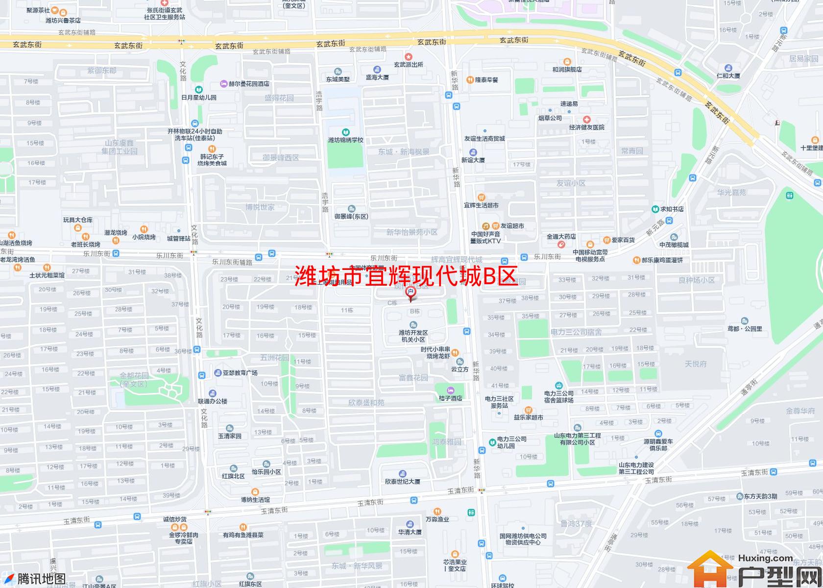 宜辉现代城B区小区 - 户型网
