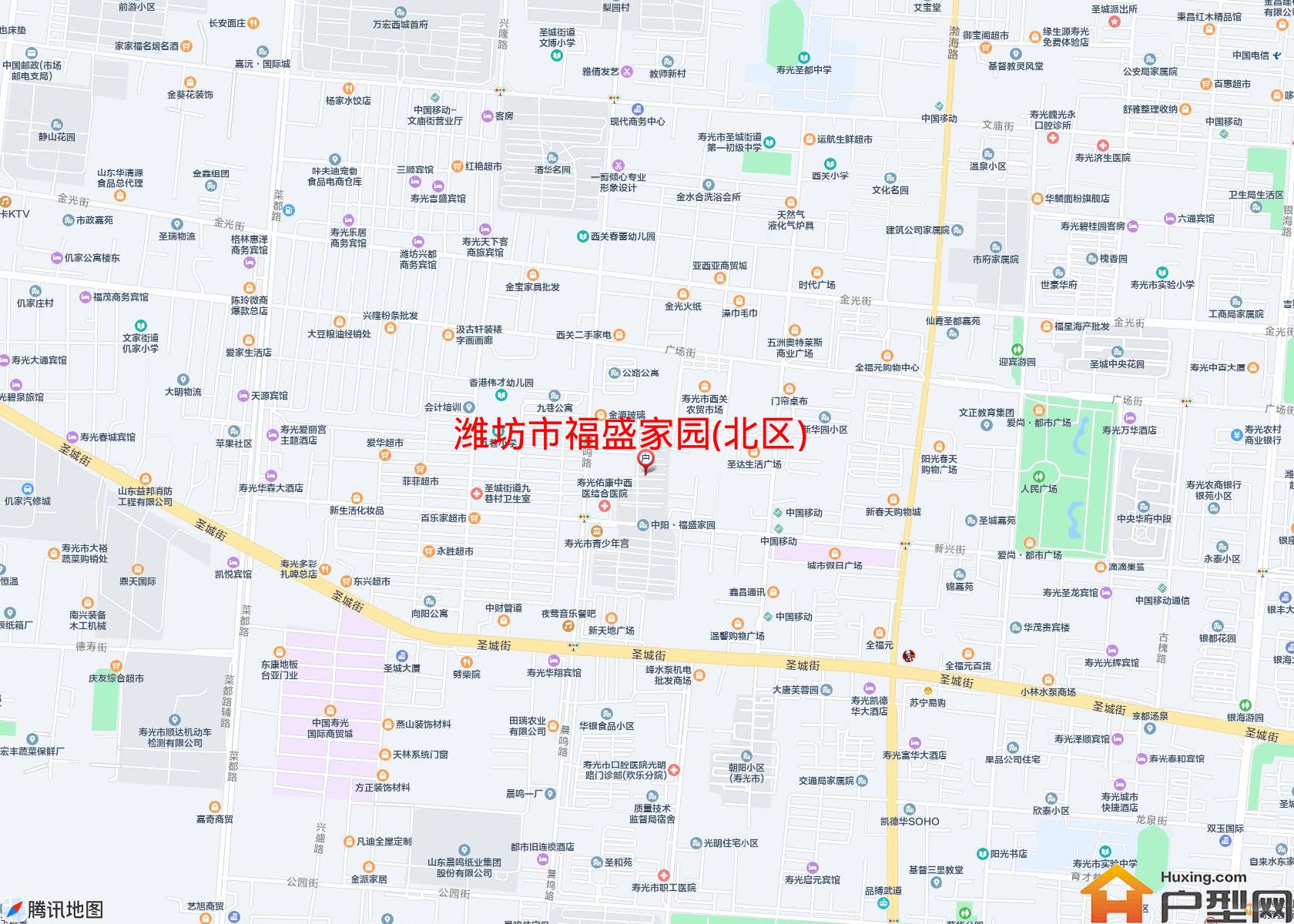 福盛家园(北区)小区 - 户型网