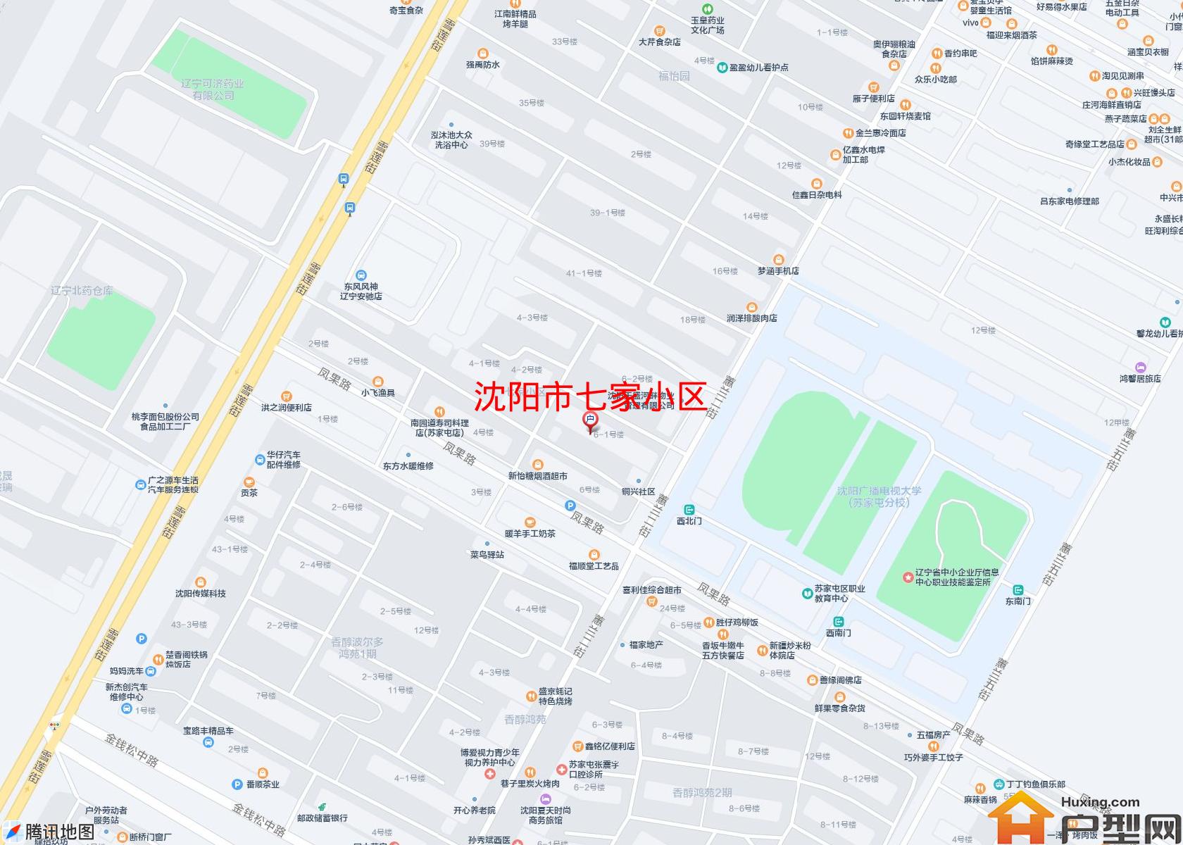 七家小区小区 - 户型网