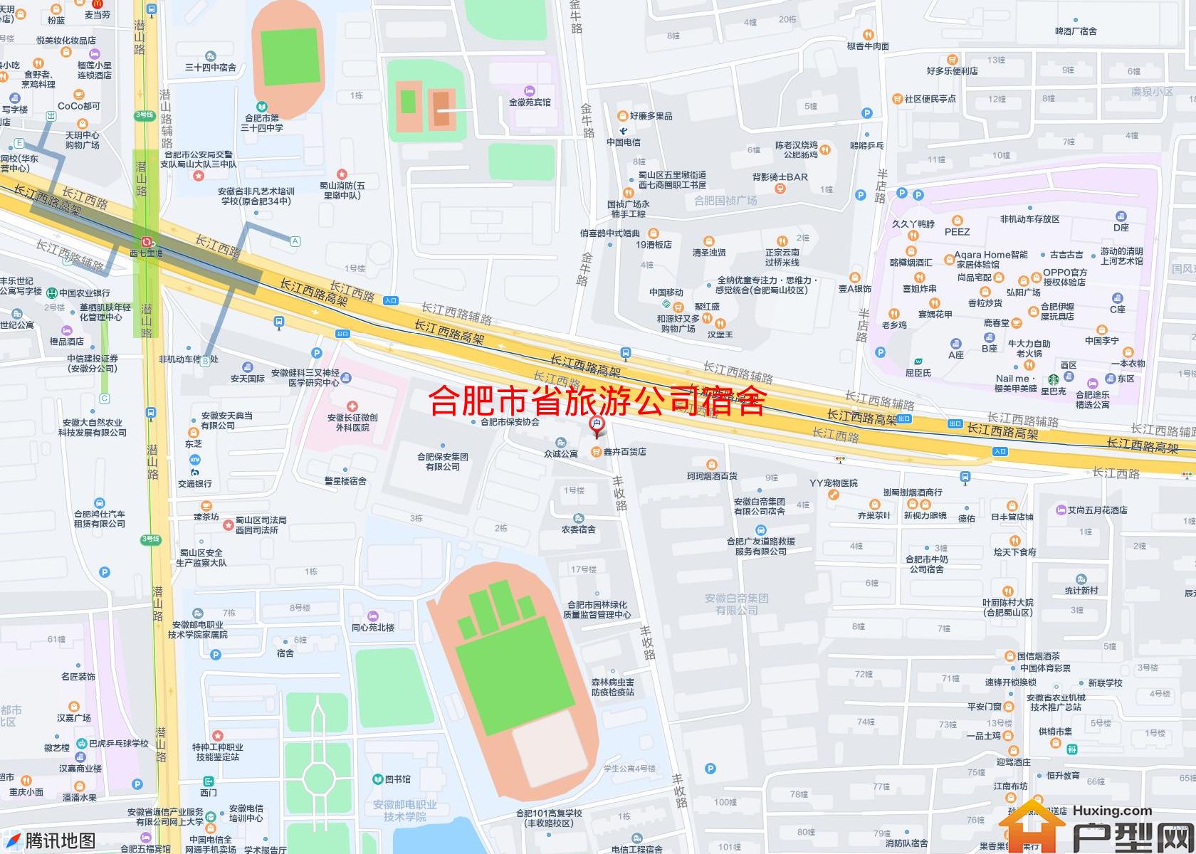 省旅游公司宿舍小区 - 户型网