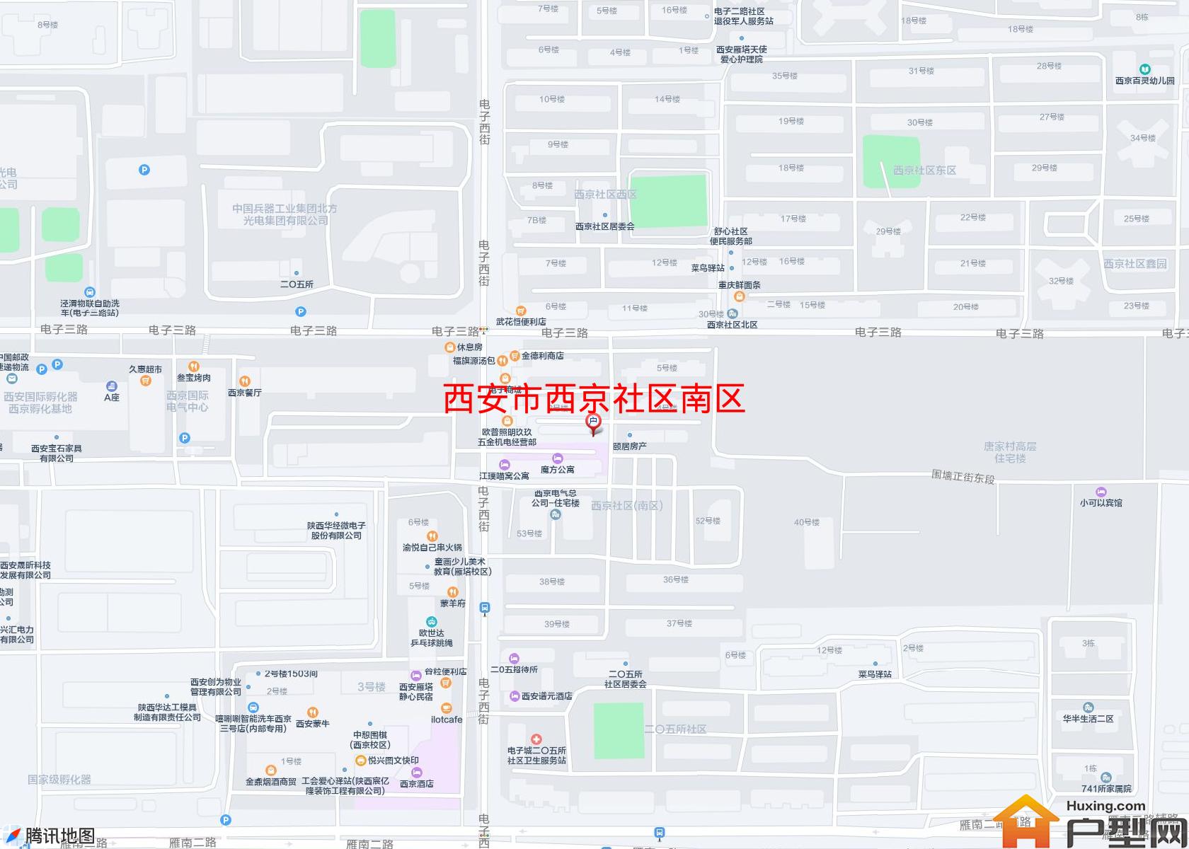 西京社区南区小区 - 户型网