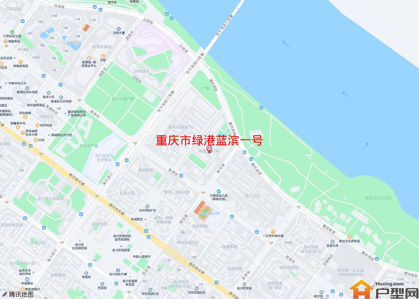 绿港蓝滨一号小区 - 户型网