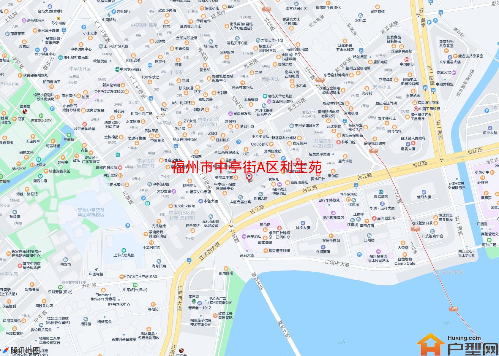 中亭街A区利生苑小区 - 户型网
