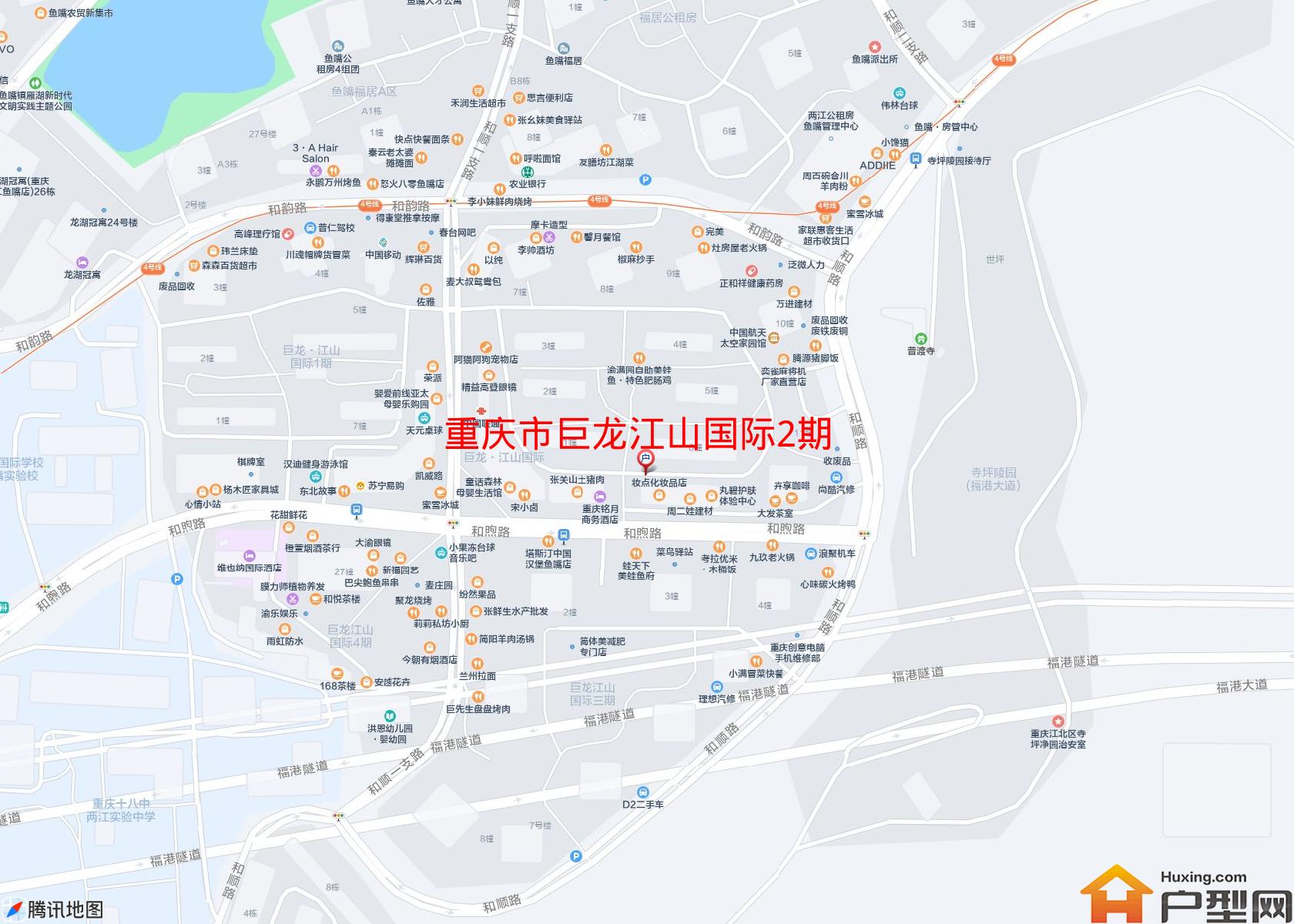 巨龙江山国际2期小区 - 户型网