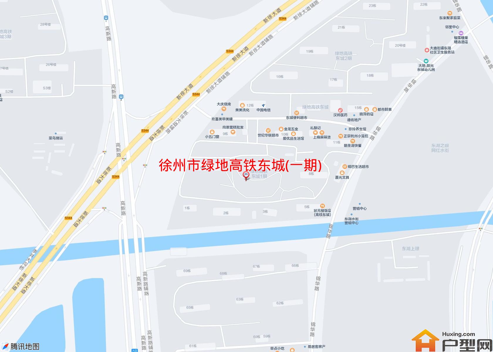 绿地高铁东城(一期)小区 - 户型网