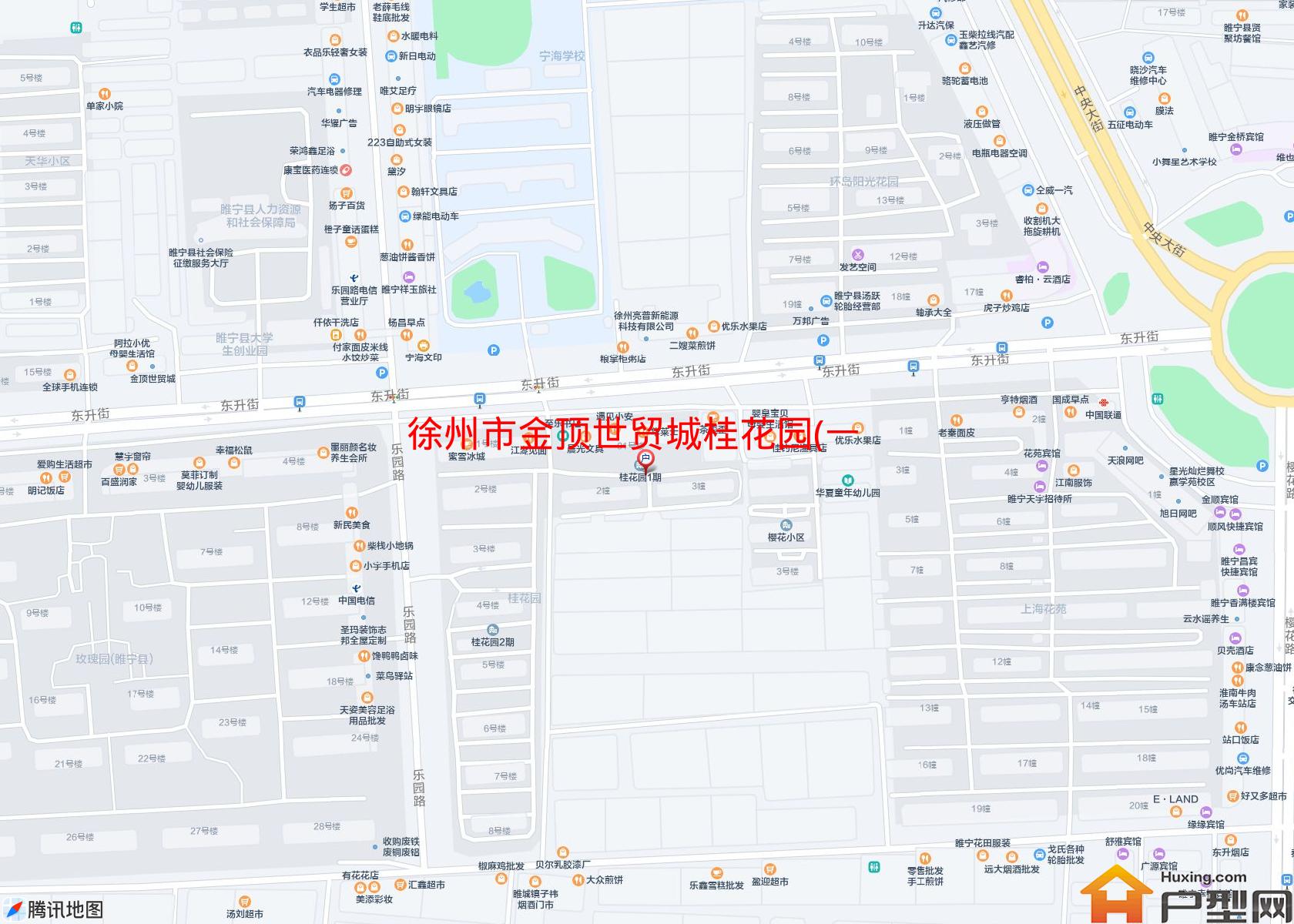 金顶世贸城桂花园(一期)小区 - 户型网