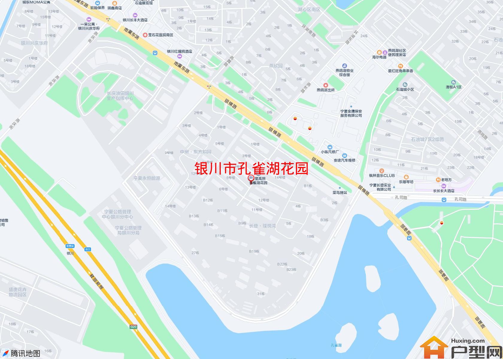孔雀湖花园小区 - 户型网