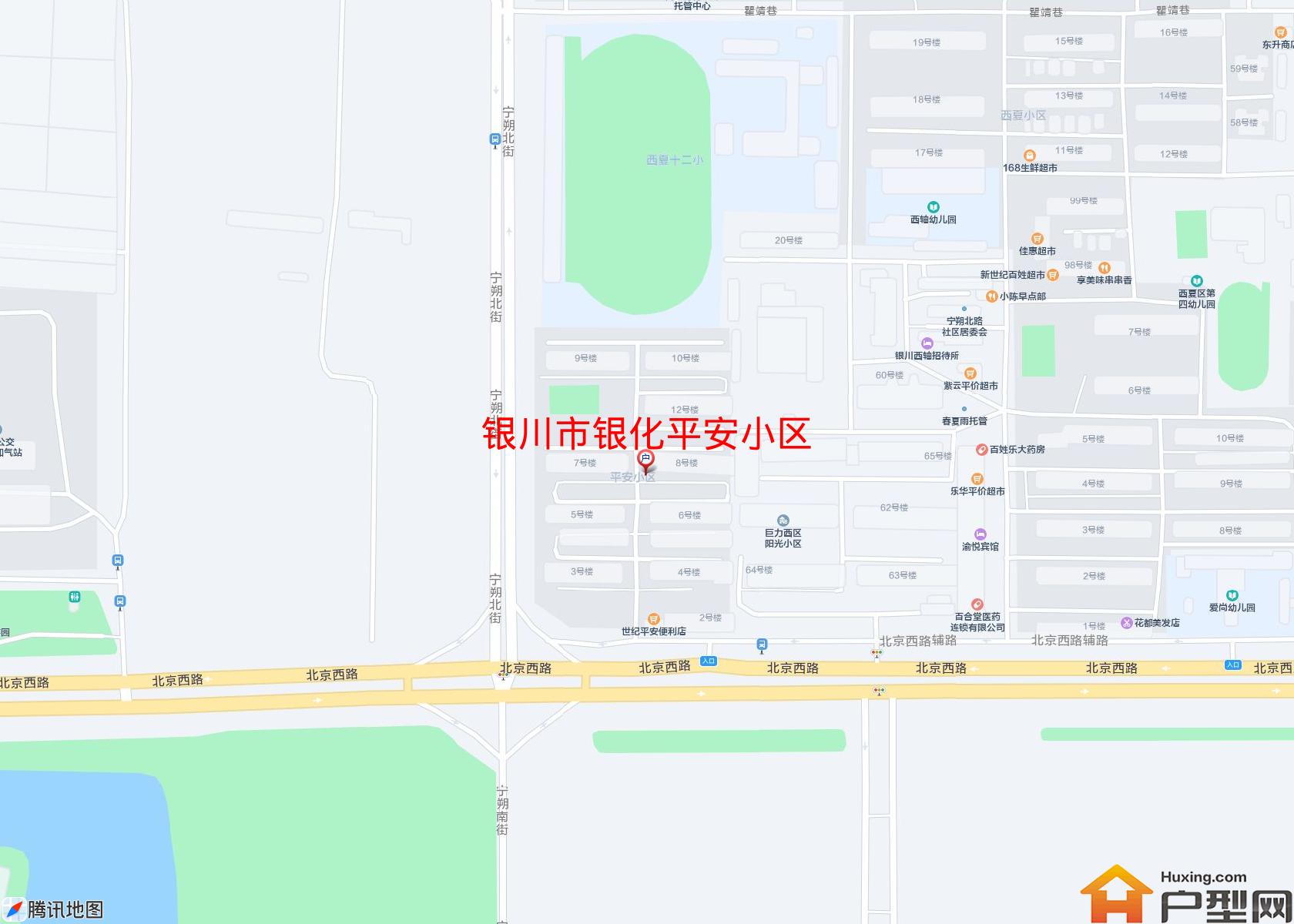 银化平安小区小区 - 户型网