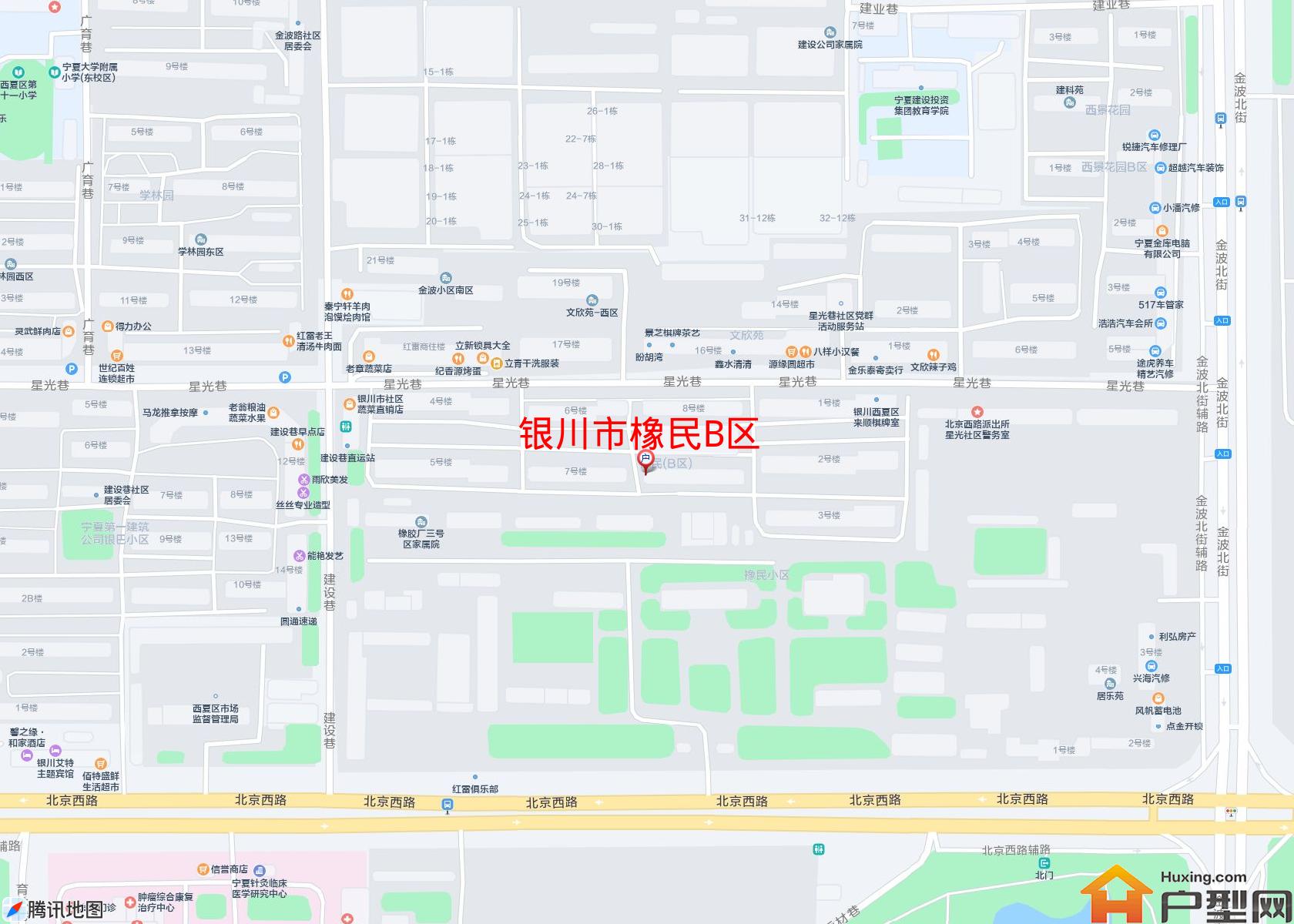 橡民B区小区 - 户型网