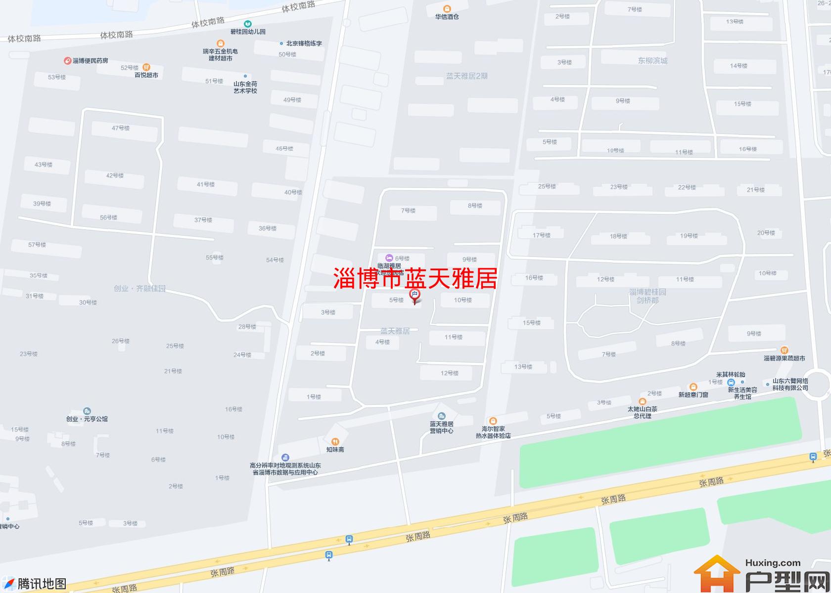蓝天雅居小区 - 户型网
