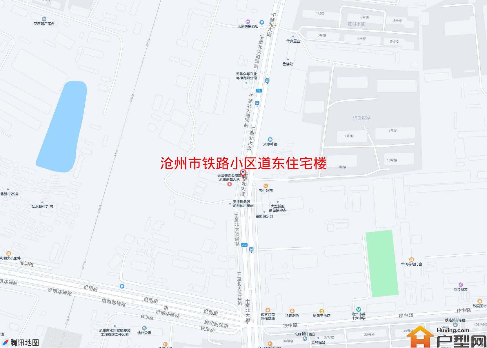 铁路小区道东住宅楼小区 - 户型网