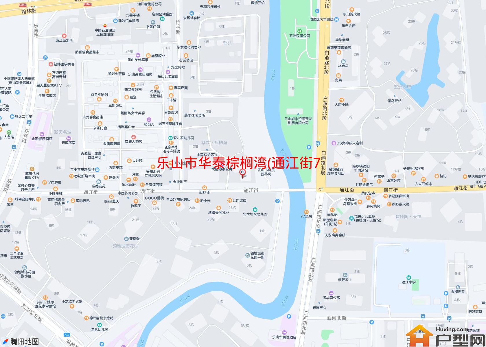 华泰棕榈湾(通江街758号)小区 - 户型网