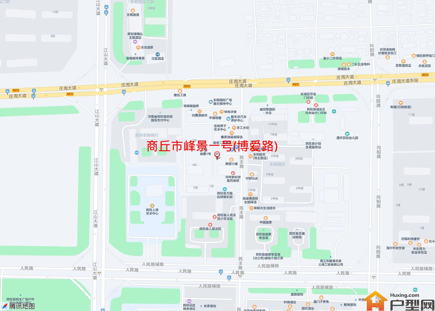 峰景一号(博爱路)小区 - 户型网