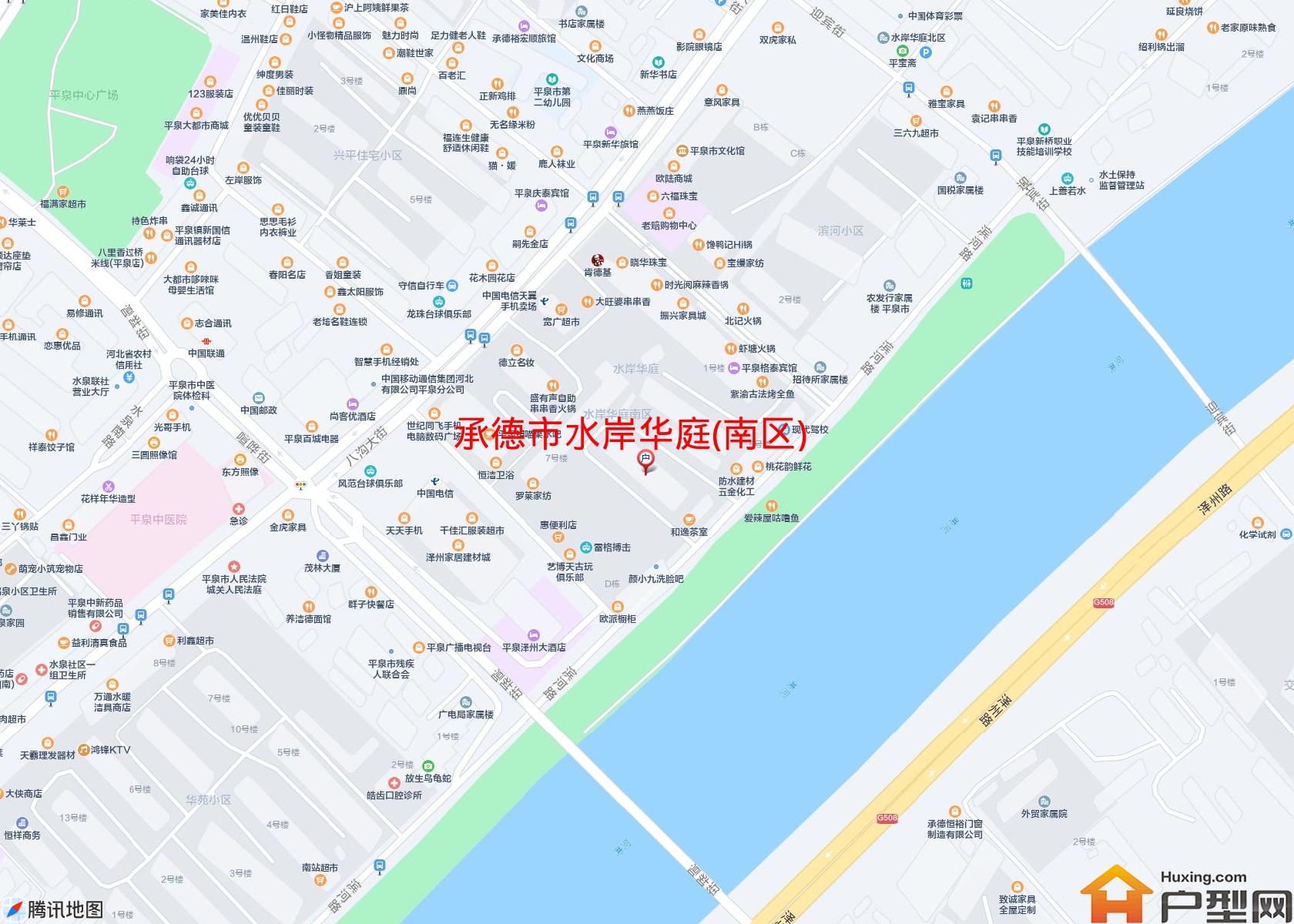 水岸华庭(南区)小区 - 户型网
