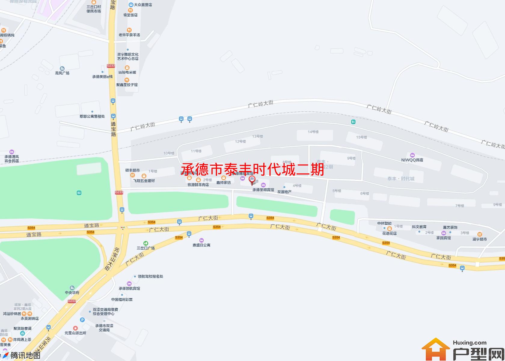 泰丰时代城二期小区 - 户型网