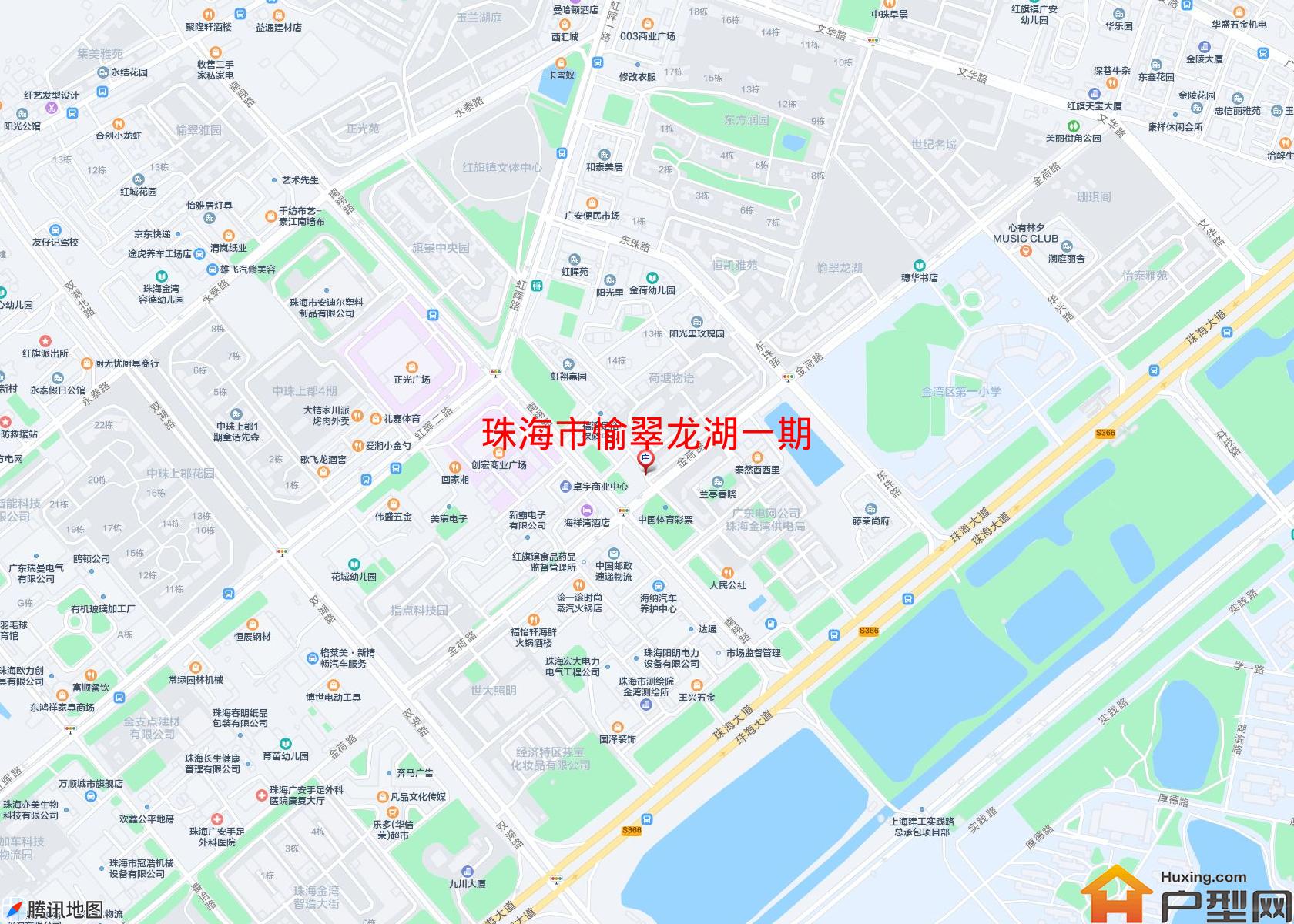 愉翠龙湖一期小区 - 户型网