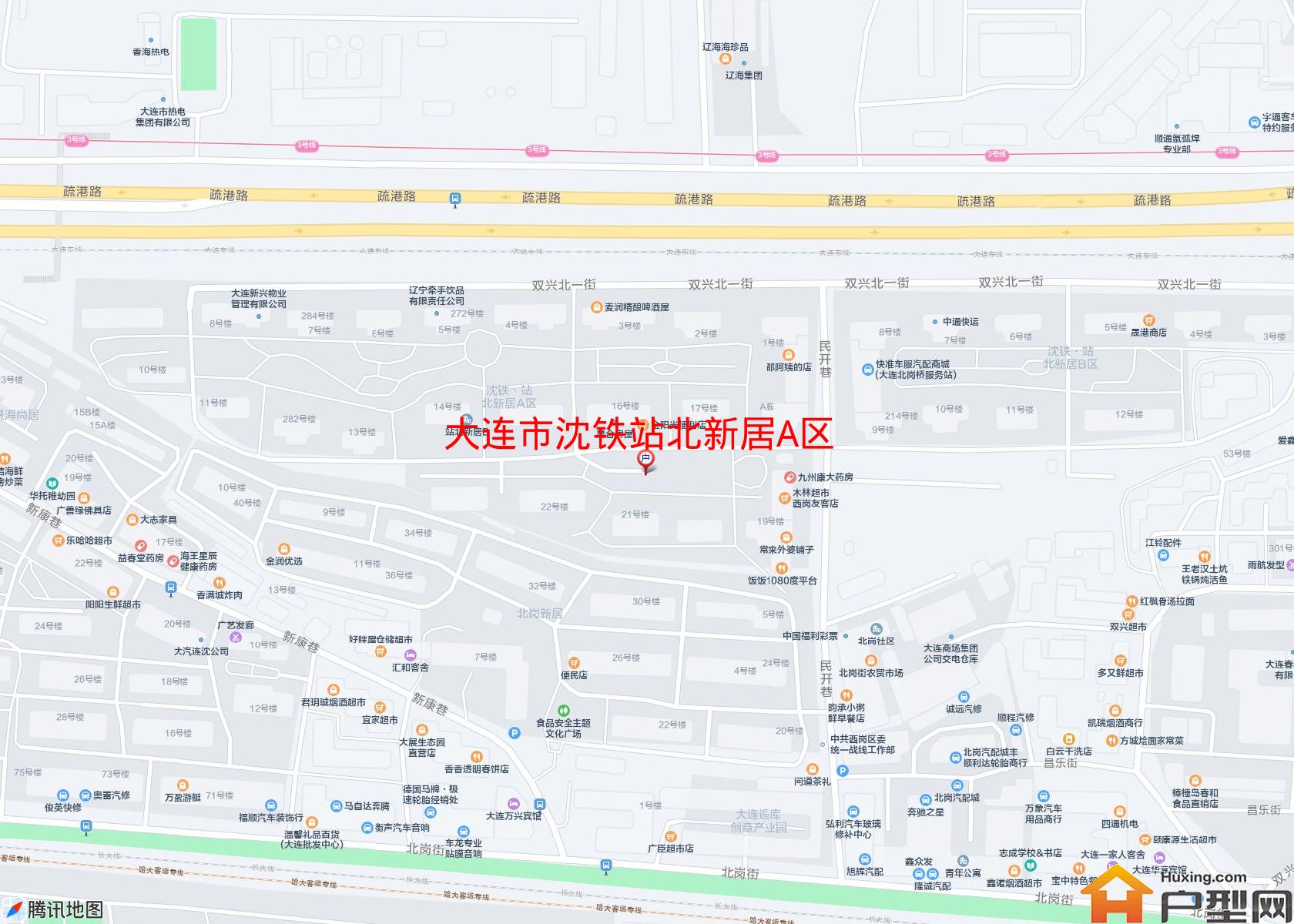 沈铁站北新居A区小区 - 户型网