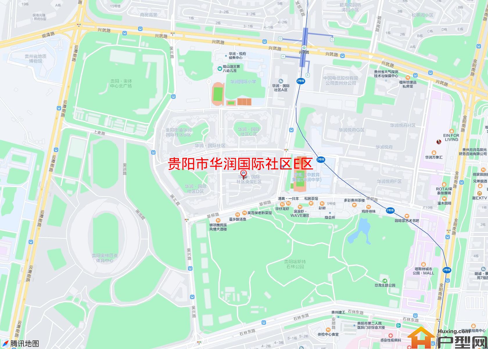 华润国际社区E区小区 - 户型网