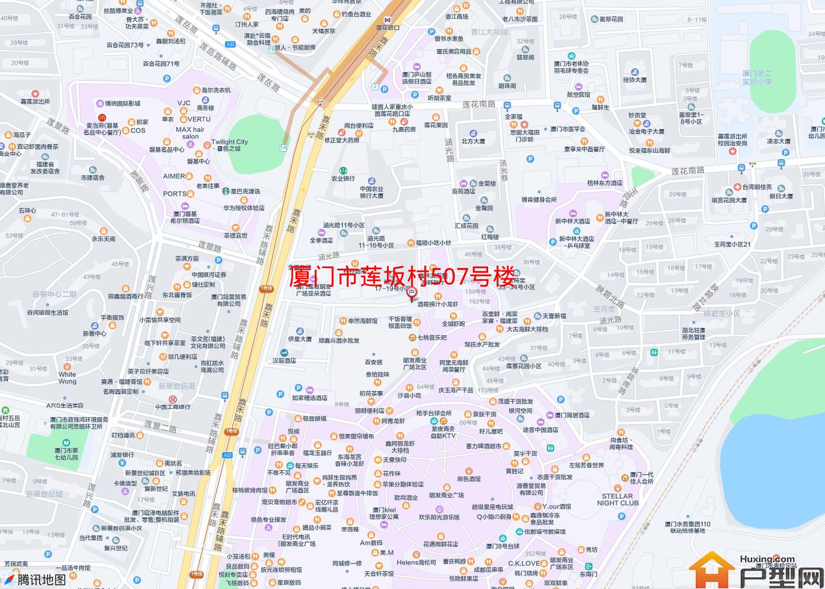 莲坂村507号楼小区 - 户型网