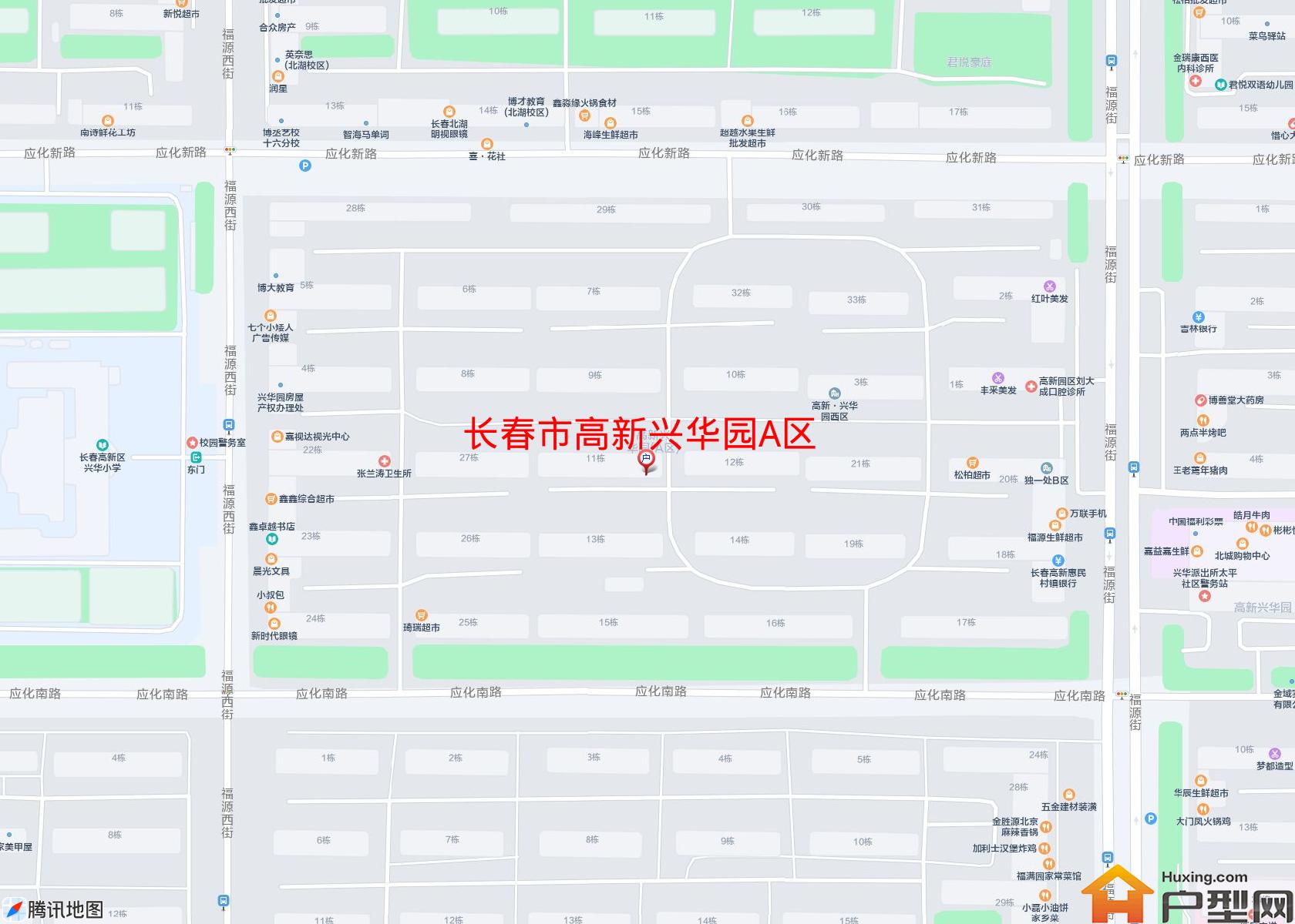 高新兴华园A区小区 - 户型网