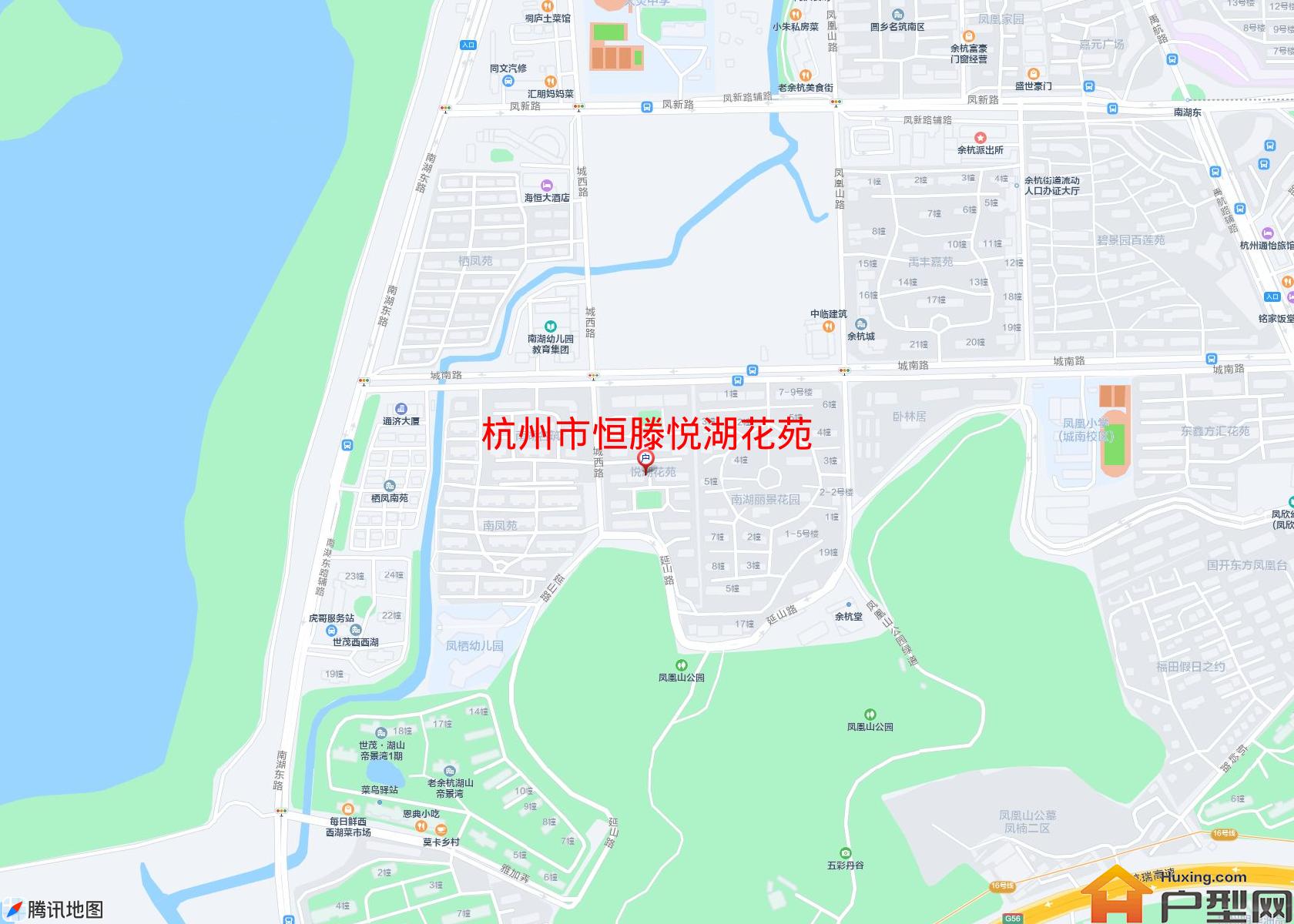 恒滕悦湖花苑小区 - 户型网