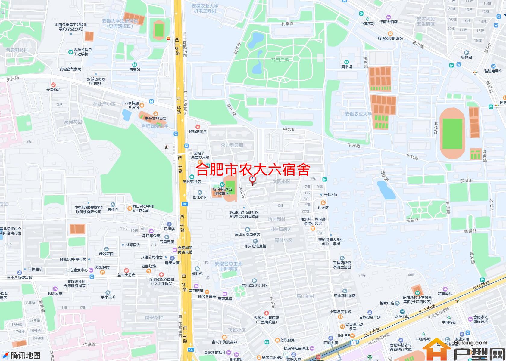 农大六宿舍小区 - 户型网