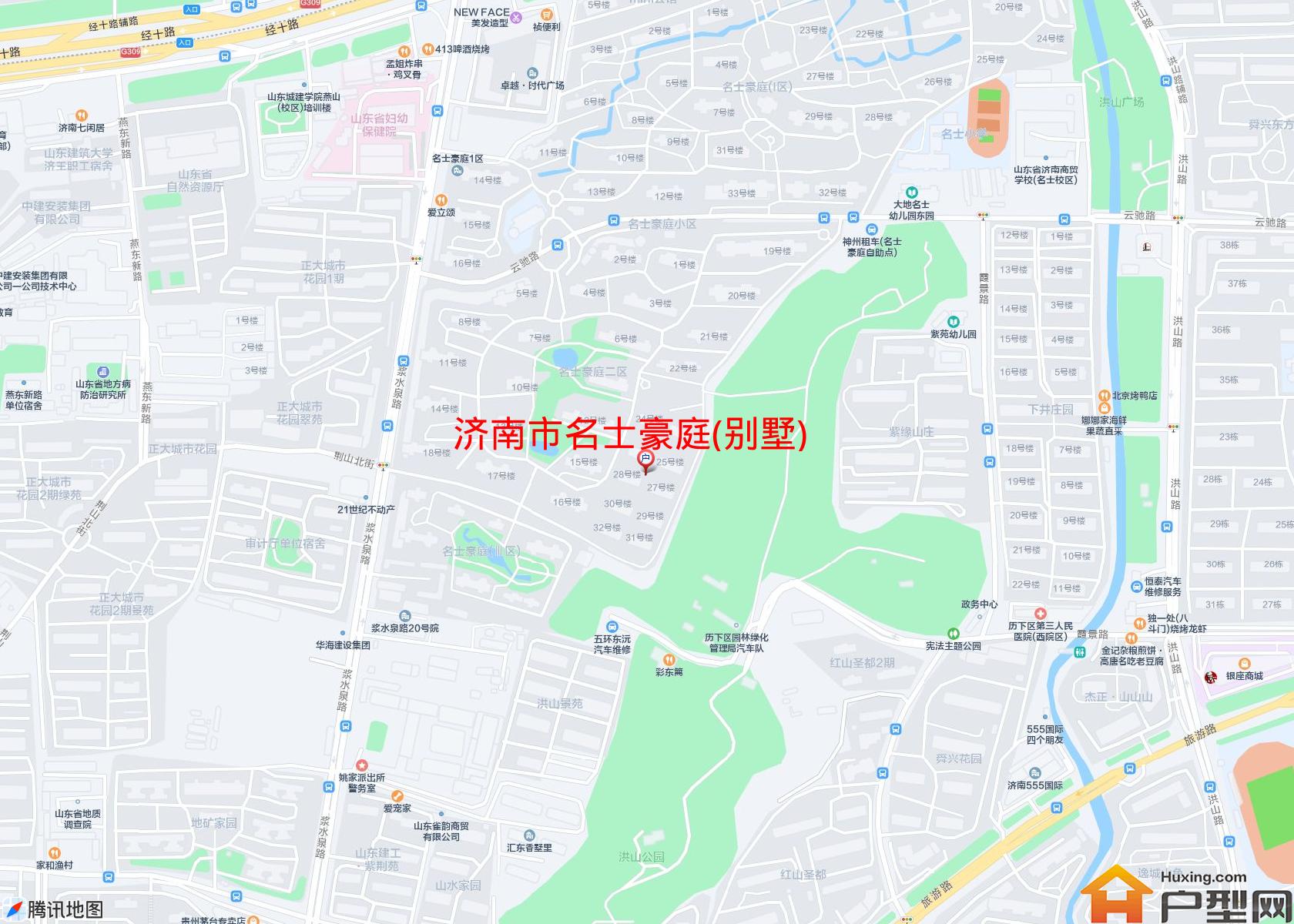 名士豪庭(别墅)小区 - 户型网 名士豪庭(别墅)小区 - 户型网