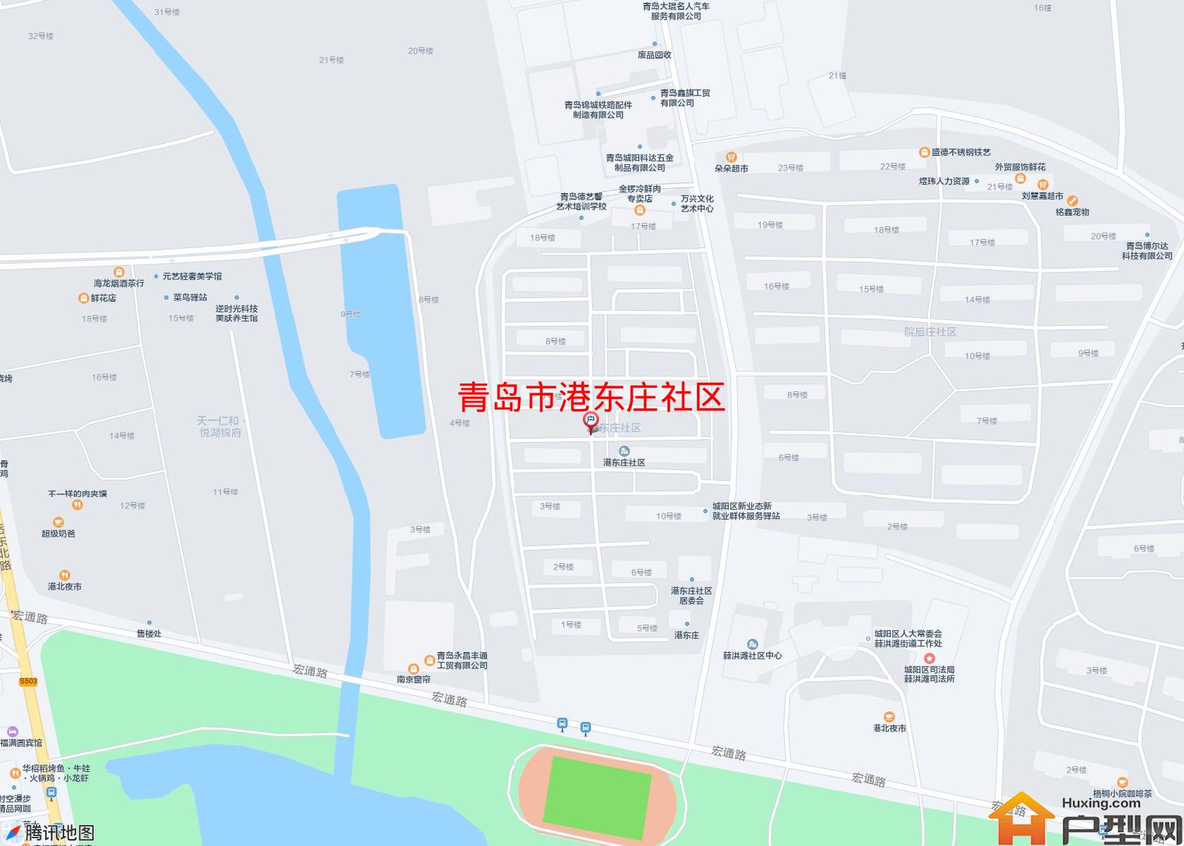 港东庄社区小区 - 户型网