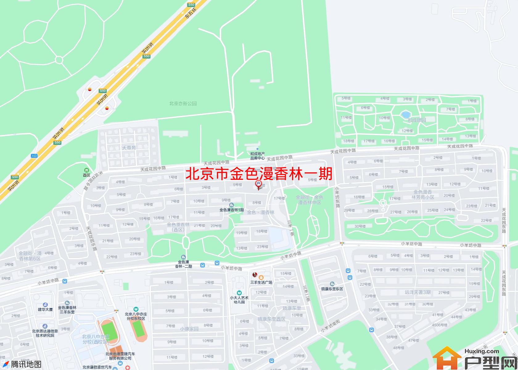 金色漫香林一期小区 - 户型网