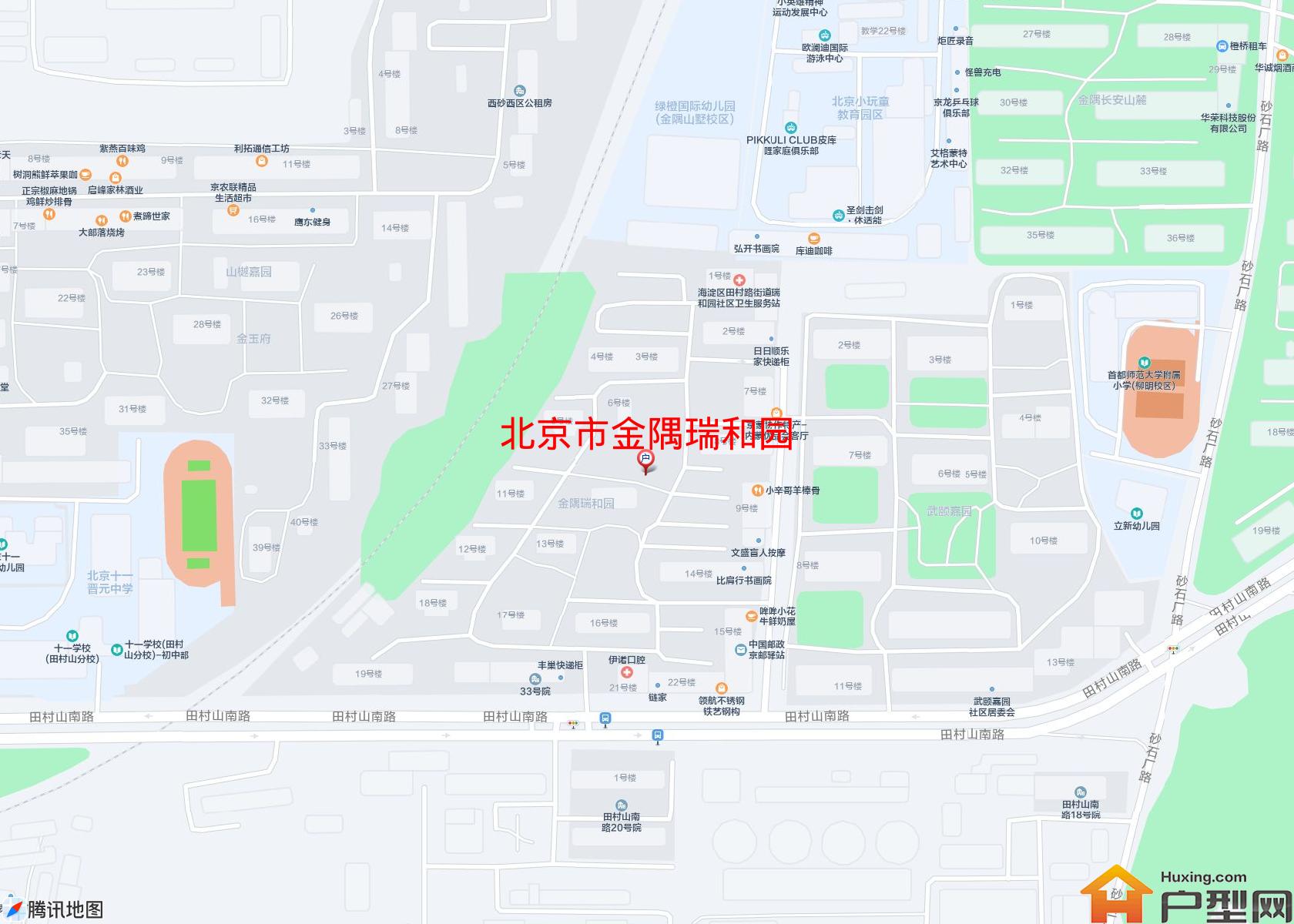 金隅瑞和园小区 - 户型网