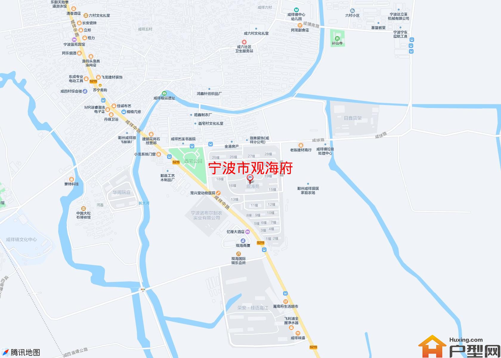 观海府小区 - 户型网
