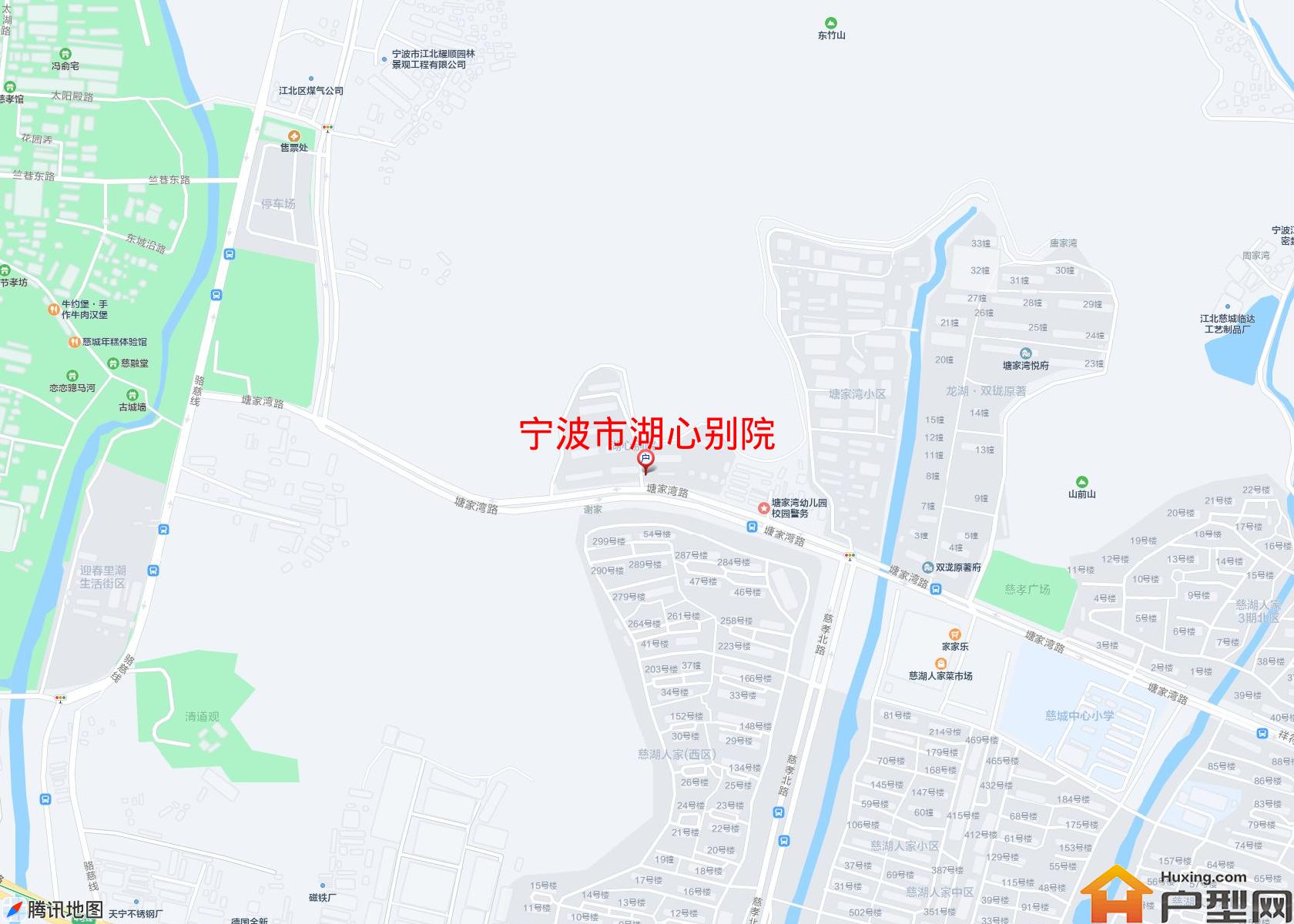 湖心别院小区 - 户型网