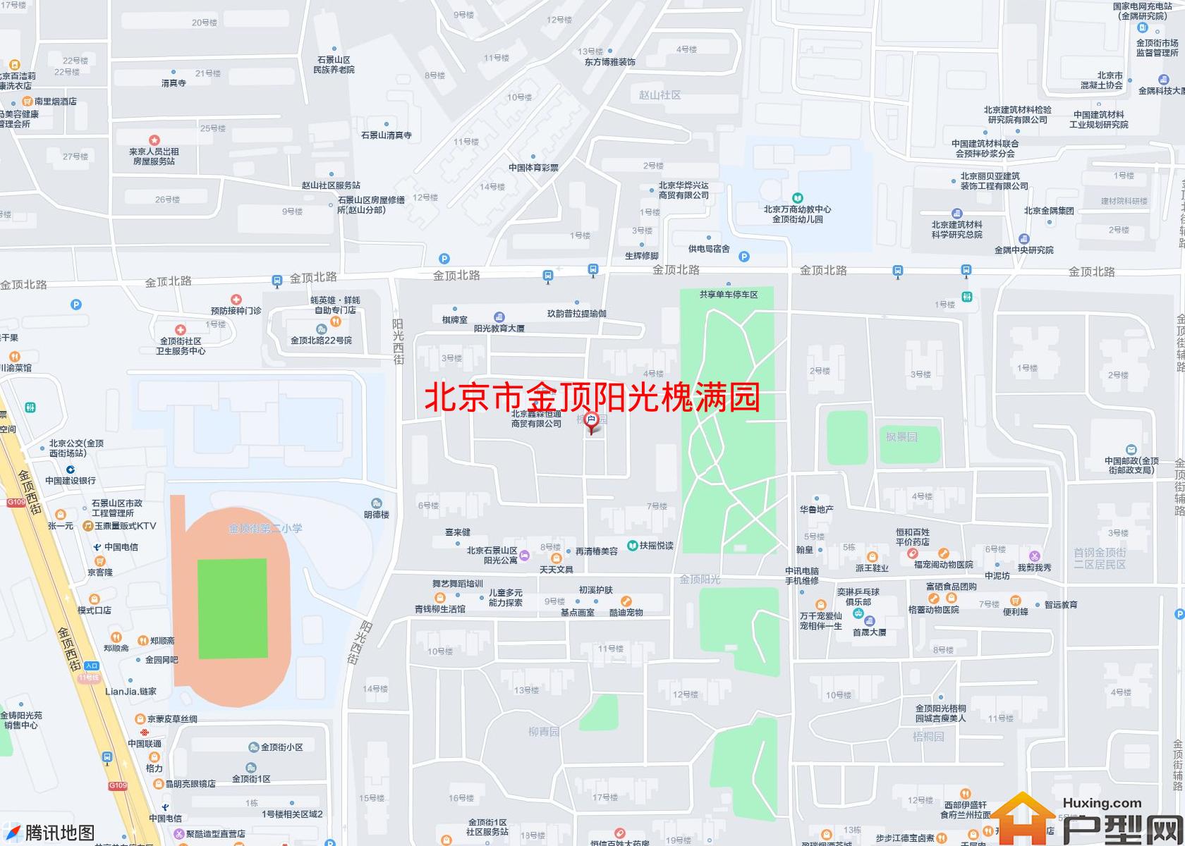 金顶阳光槐满园小区 - 户型网