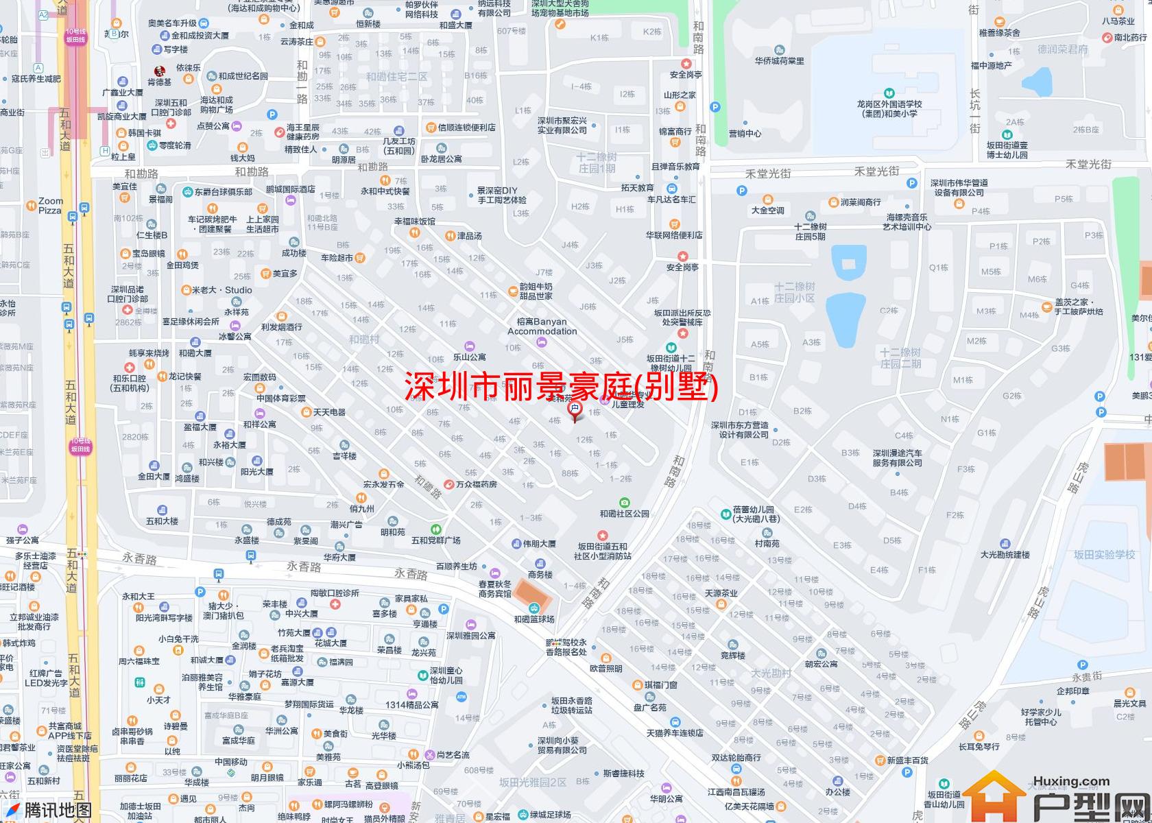 丽景豪庭(别墅)小区 - 户型网