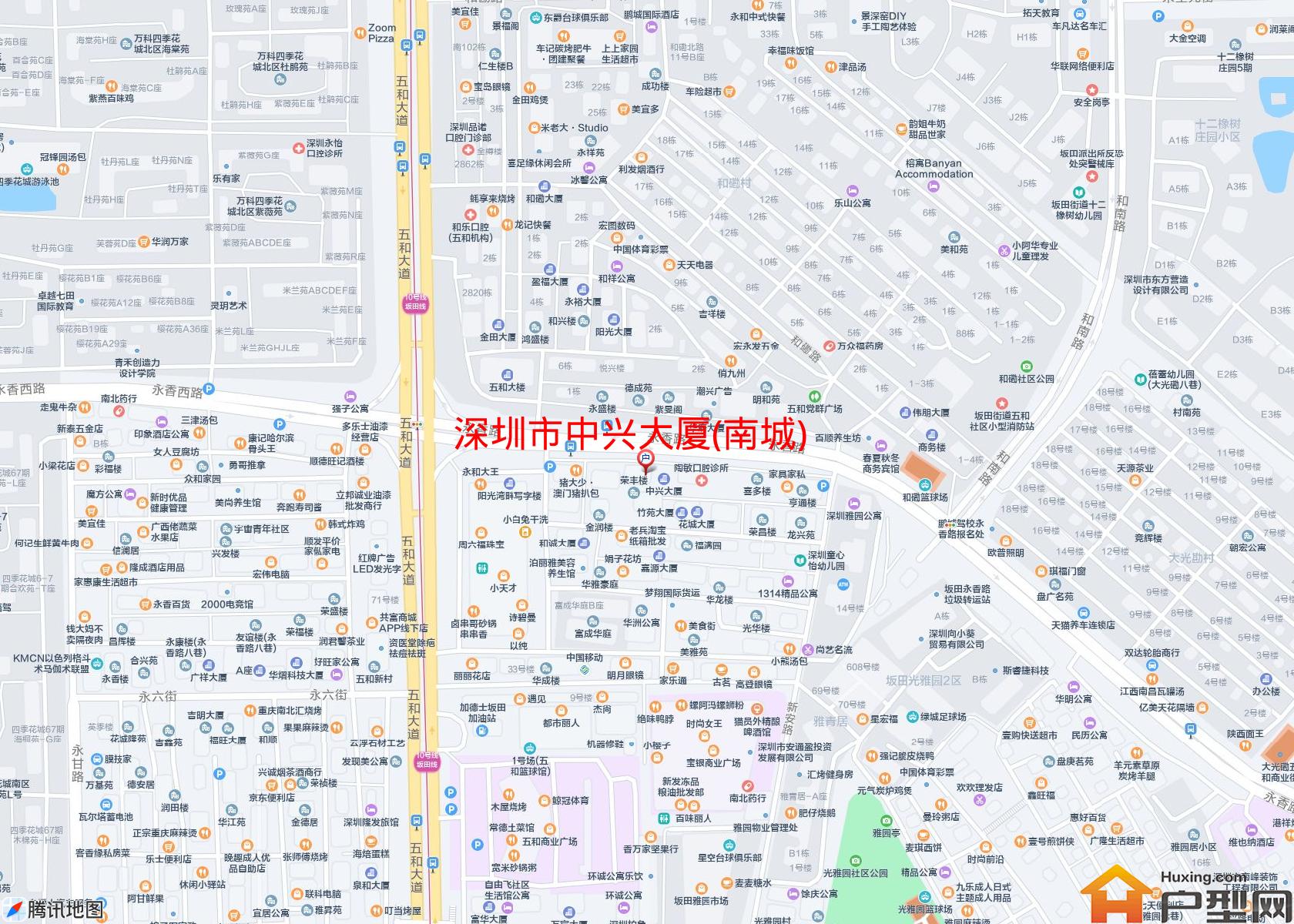 中兴大厦(南城)小区 - 户型网
