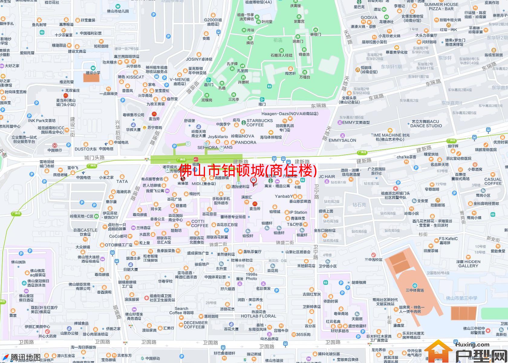 铂顿城(商住楼)小区 - 户型网