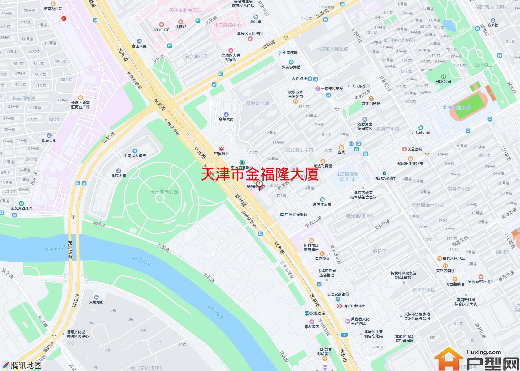 金福隆大厦小区 - 户型网